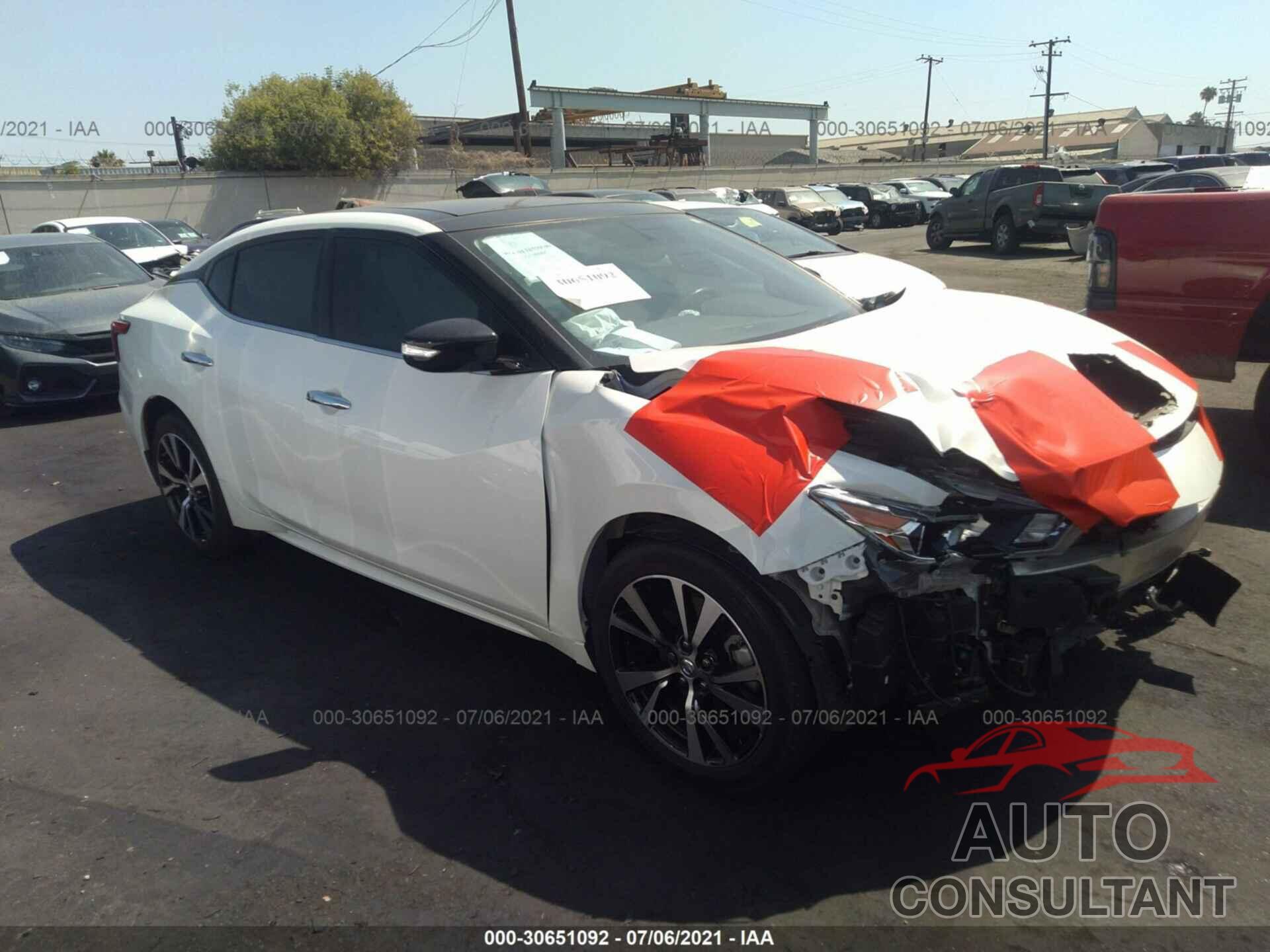 NISSAN MAXIMA 2018 - 1N4AA6AP7JC404953