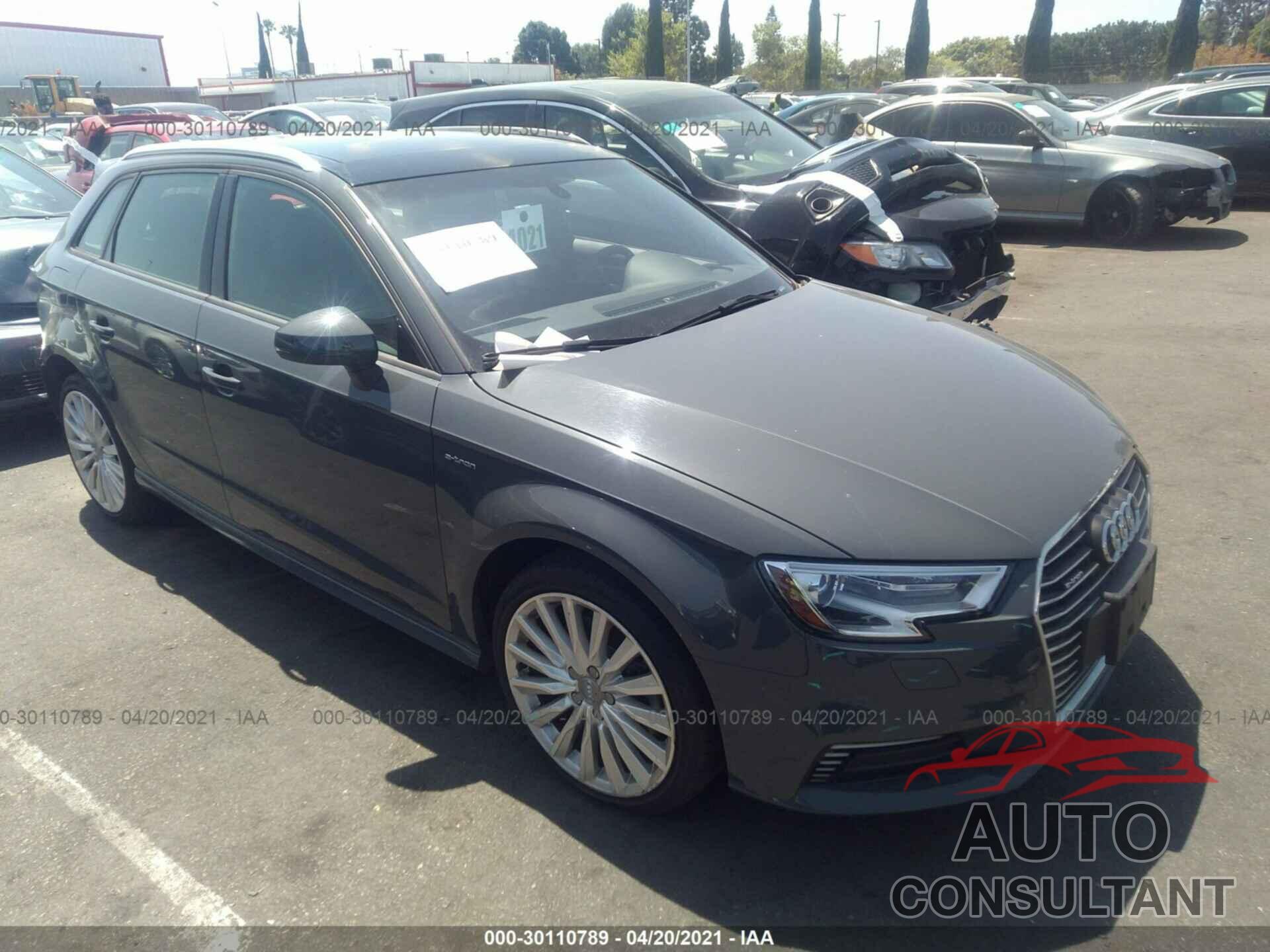AUDI A3 SPORTBACK E-TRON 2017 - WAUUPBFF0HA041204