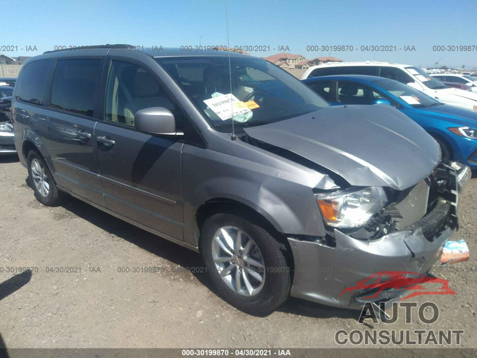 DODGE GRAND CARAVAN 2016 - 2C4RDGCG9GR338834