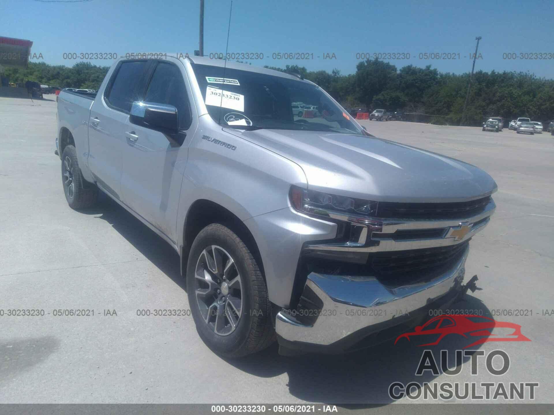 CHEVROLET SILVERADO 1500 2020 - 3GCPWCED3LG180813
