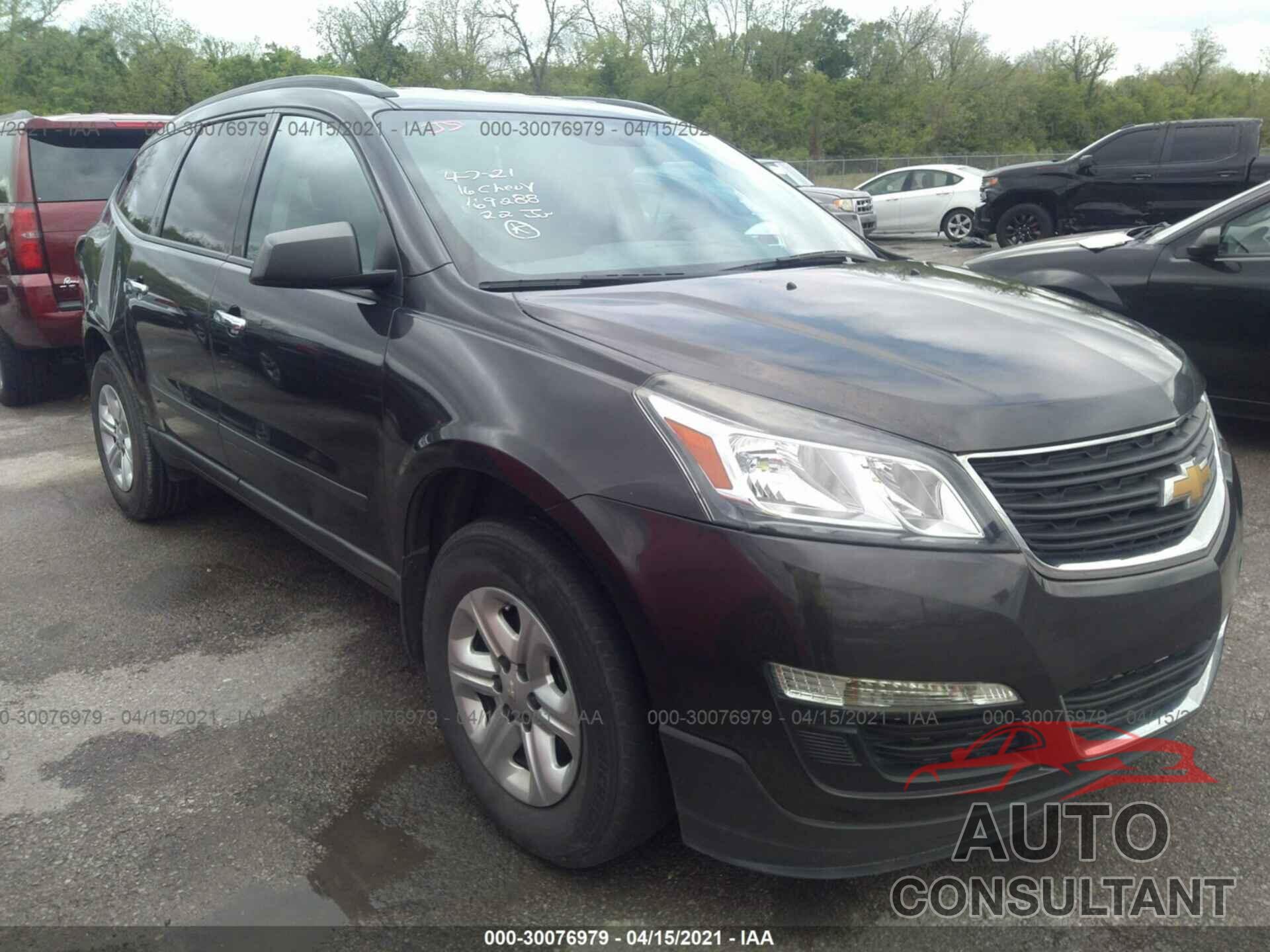 CHEVROLET TRAVERSE 2016 - 1GNKRFED1GJ169288