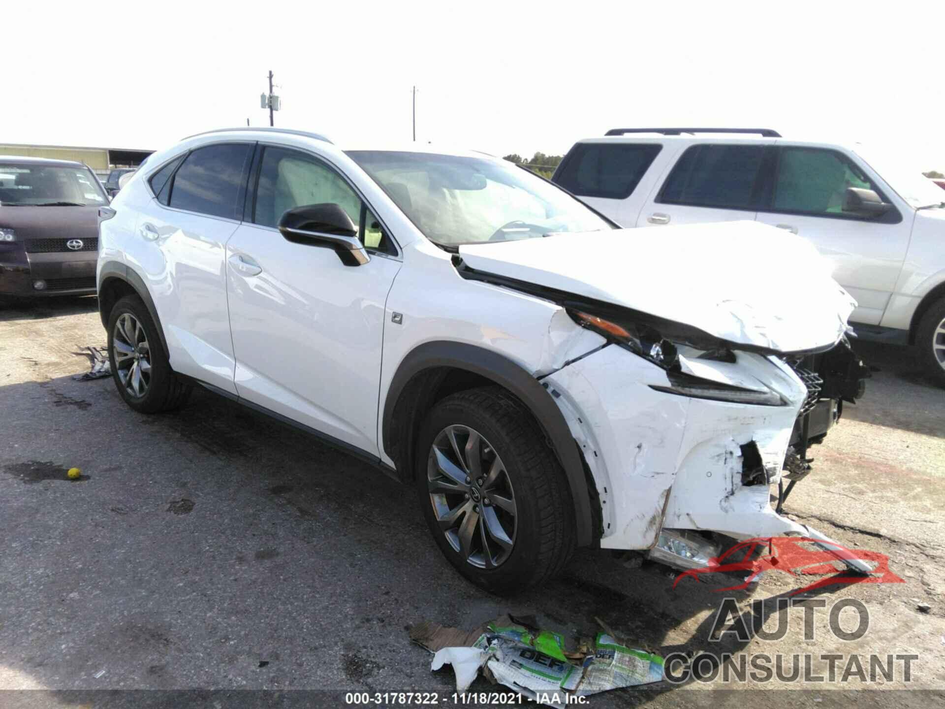 LEXUS NX 200T 2016 - JTJYARBZ8G2026812