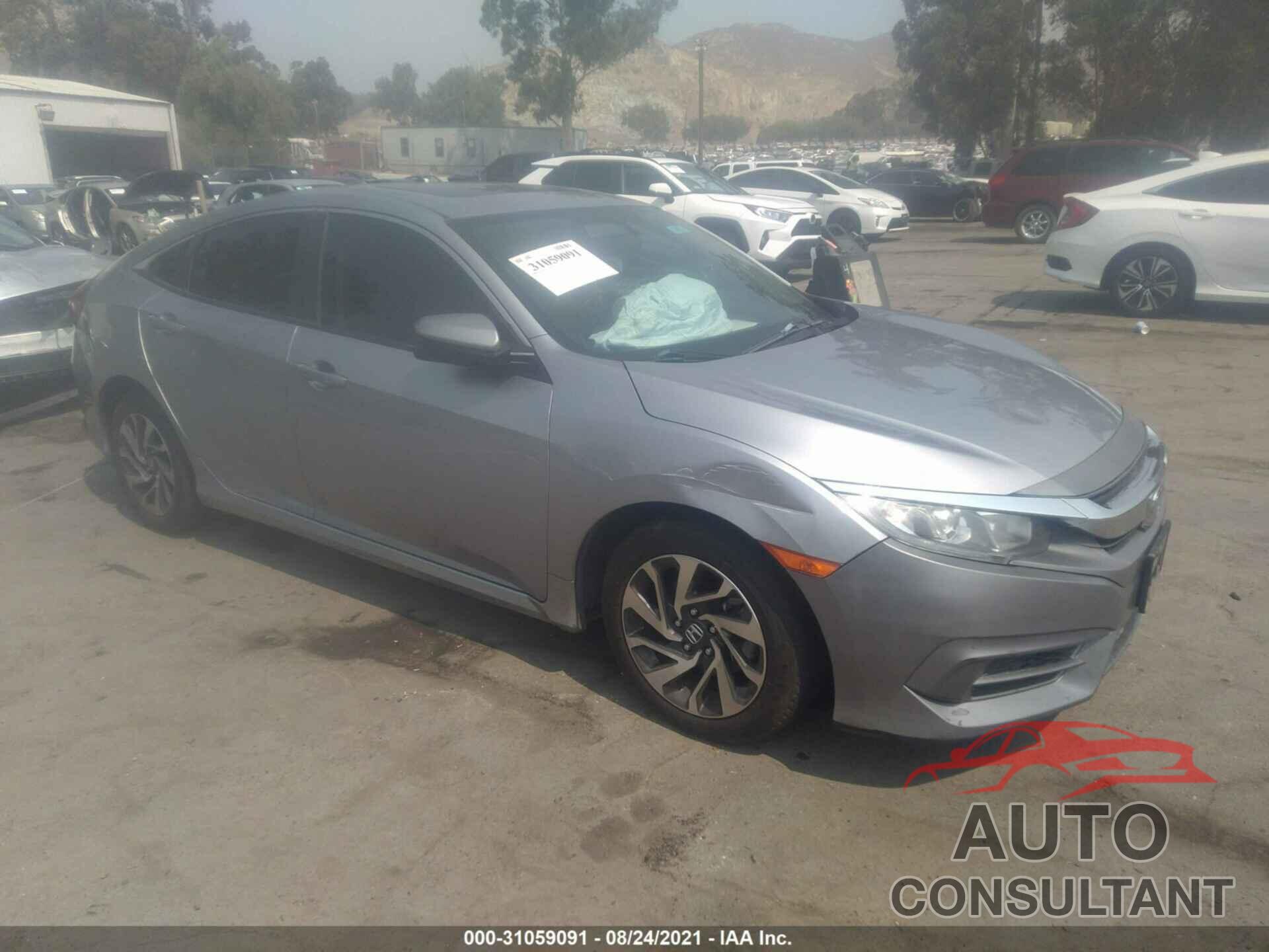 HONDA CIVIC SEDAN 2016 - 2HGFC2F76GH520454