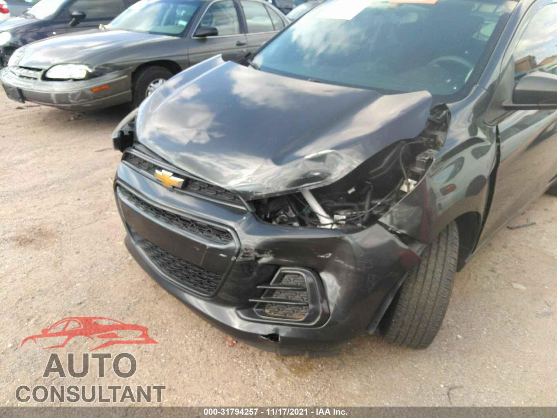 CHEVROLET SPARK 2017 - KL8CB6SA7HC832809
