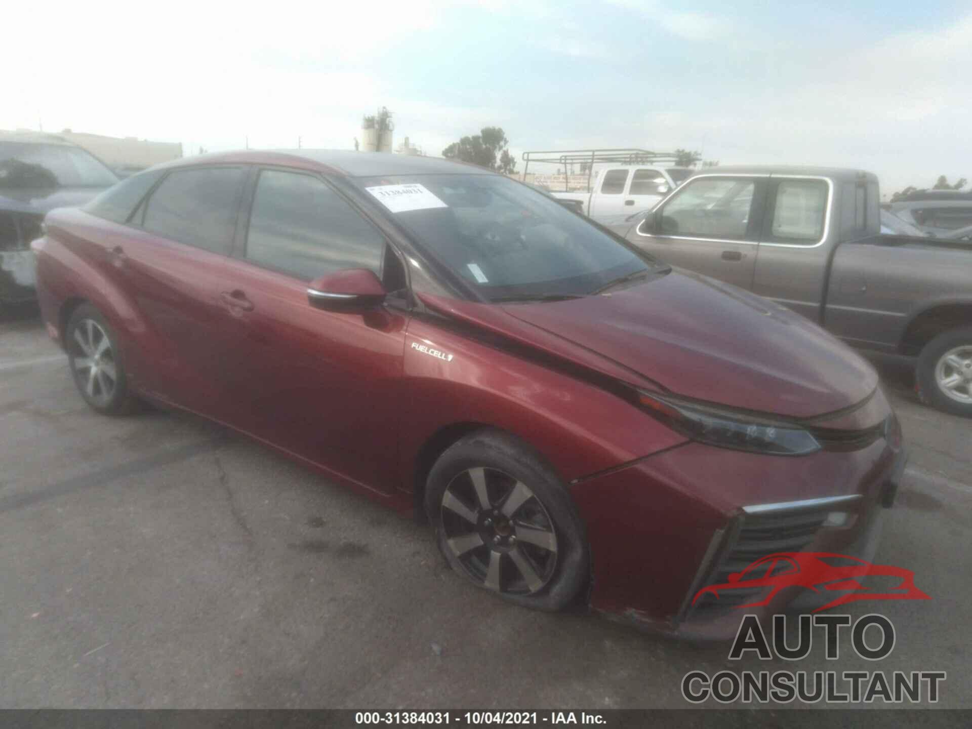 TOYOTA MIRAI 2017 - JTDBVRBD0HA001878