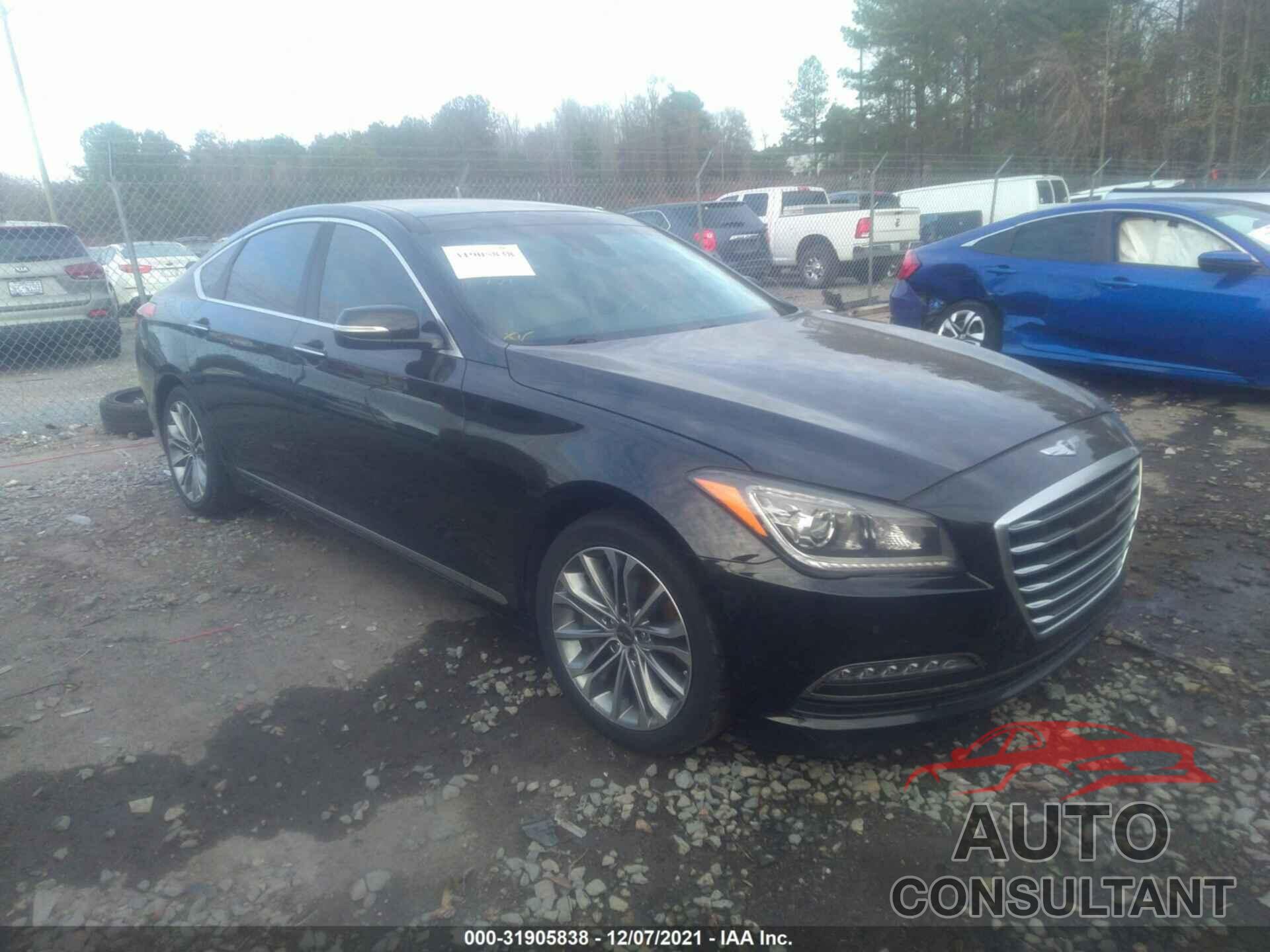 HYUNDAI GENESIS 2016 - KMHGN4JE1GU106991