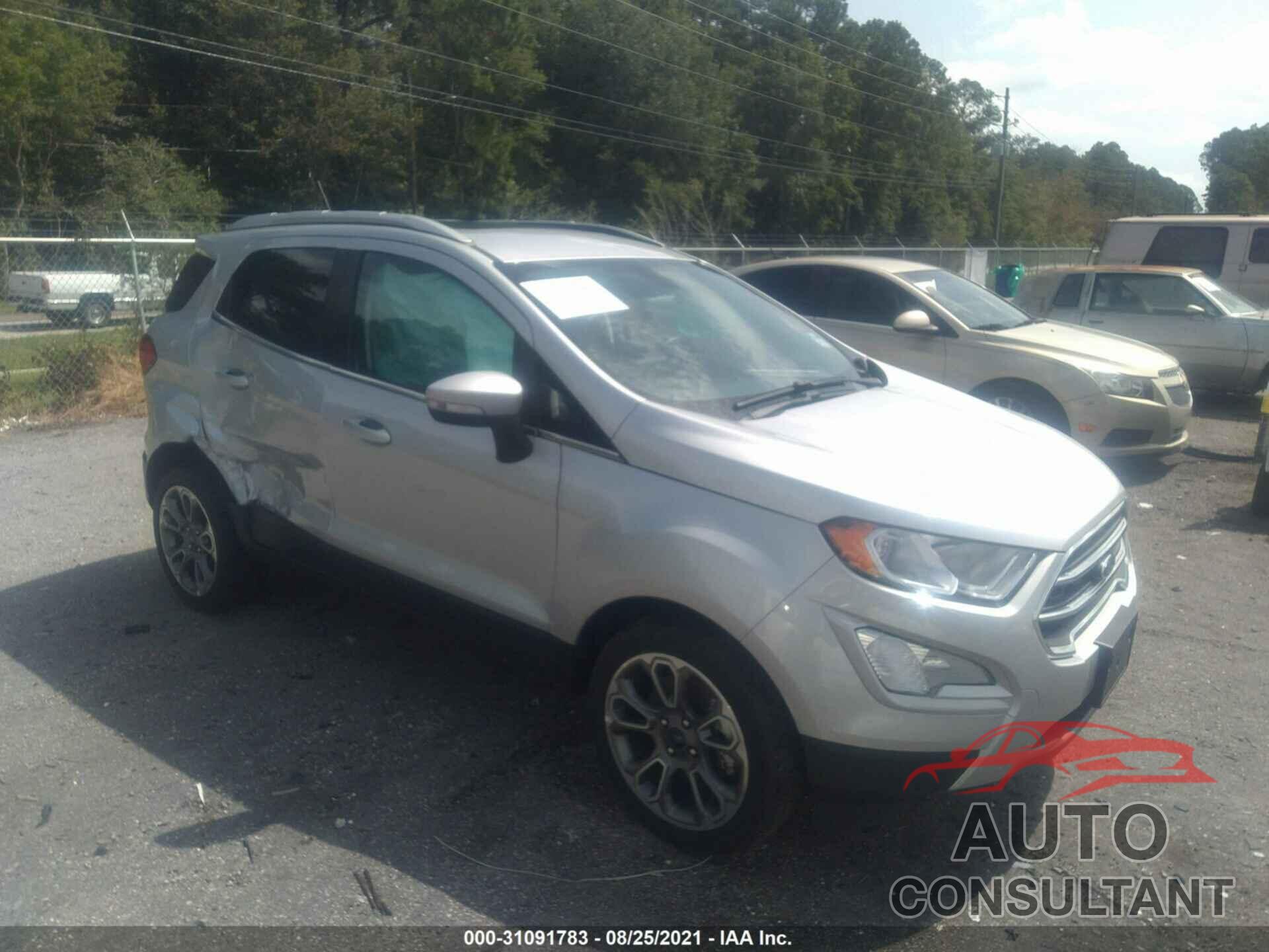 FORD ECOSPORT 2021 - MAJ3S2KE5MC401517