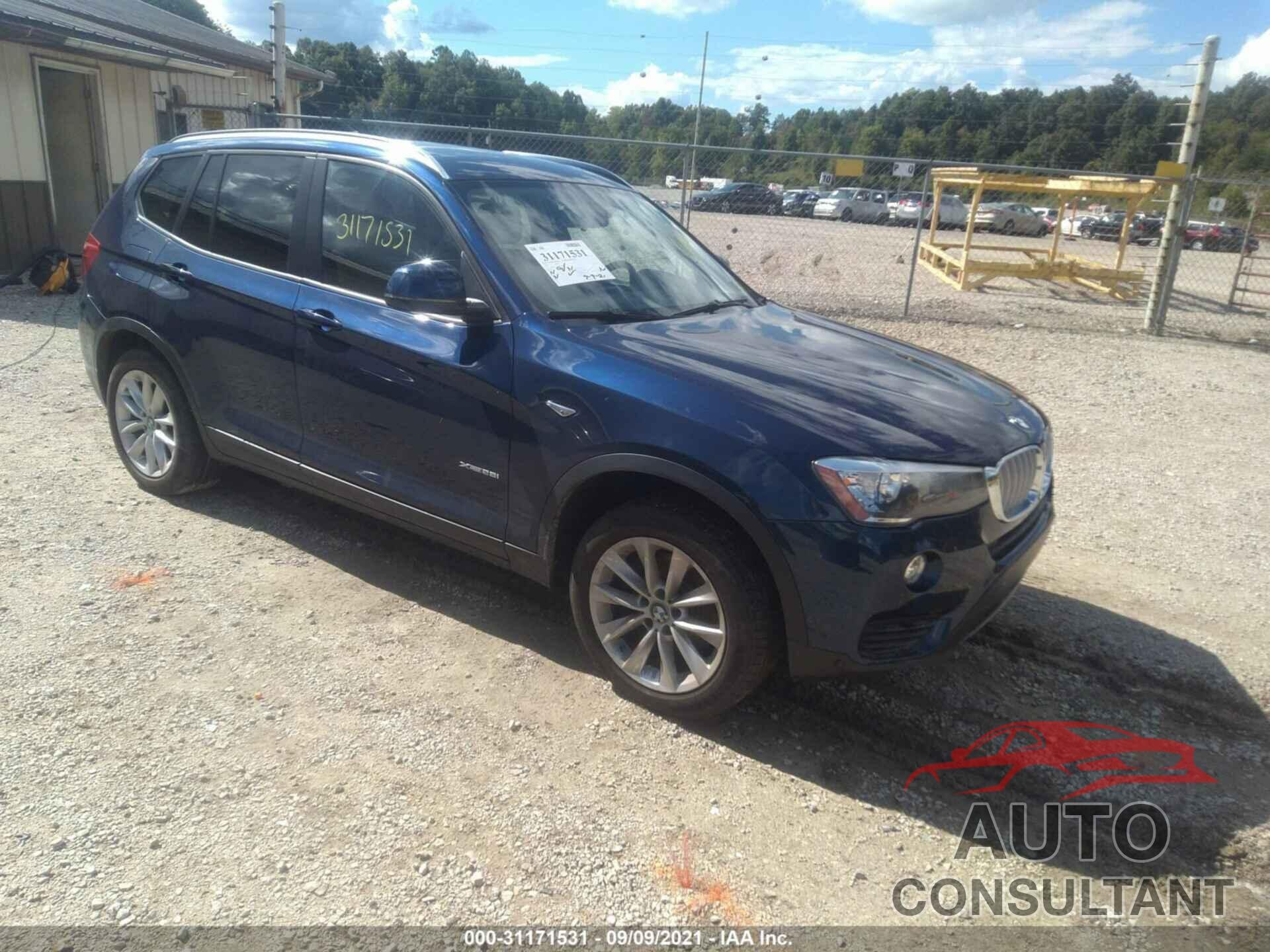 BMW X3 2017 - 5UXWX9C51H0T10881