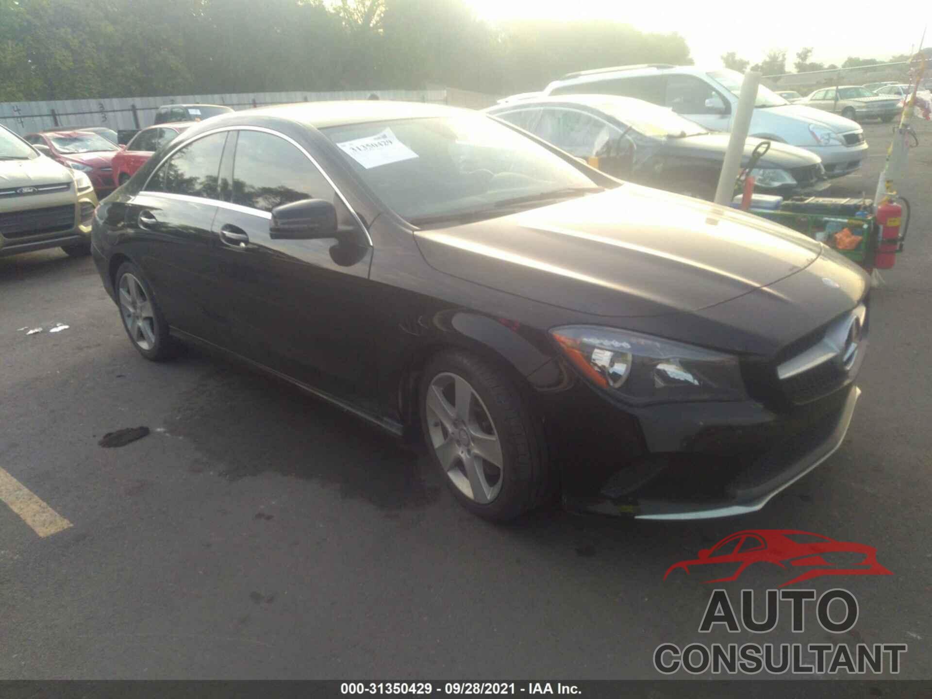 MERCEDES-BENZ CLA 2017 - WDDSJ4GB1HN421136