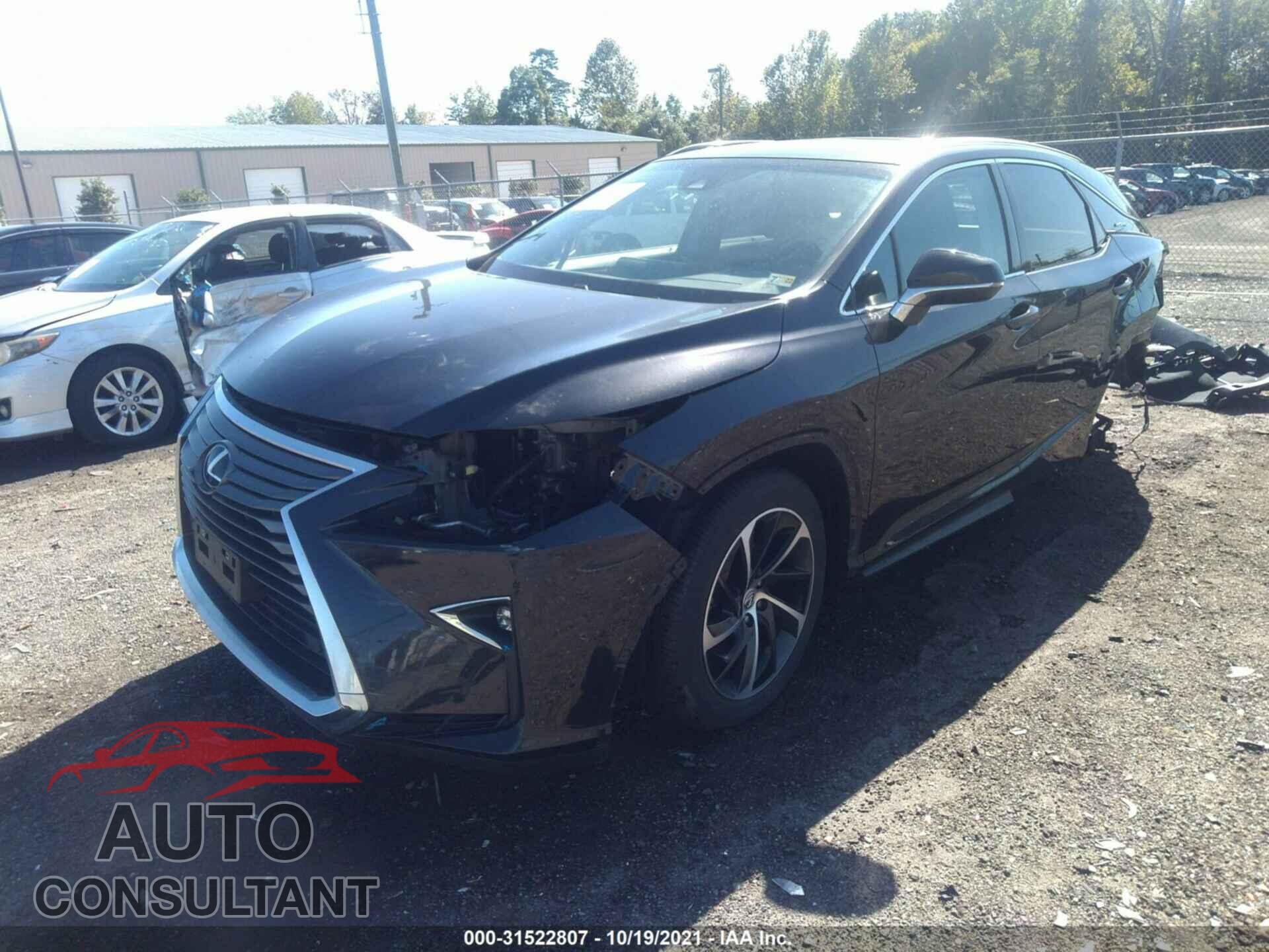 LEXUS RX 2017 - 2T2BGMCAXHC016591