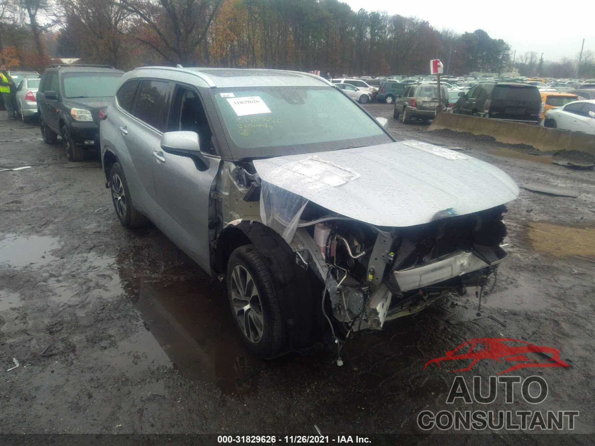 TOYOTA HIGHLANDER 2020 - 5TDHZRBH3LS511865