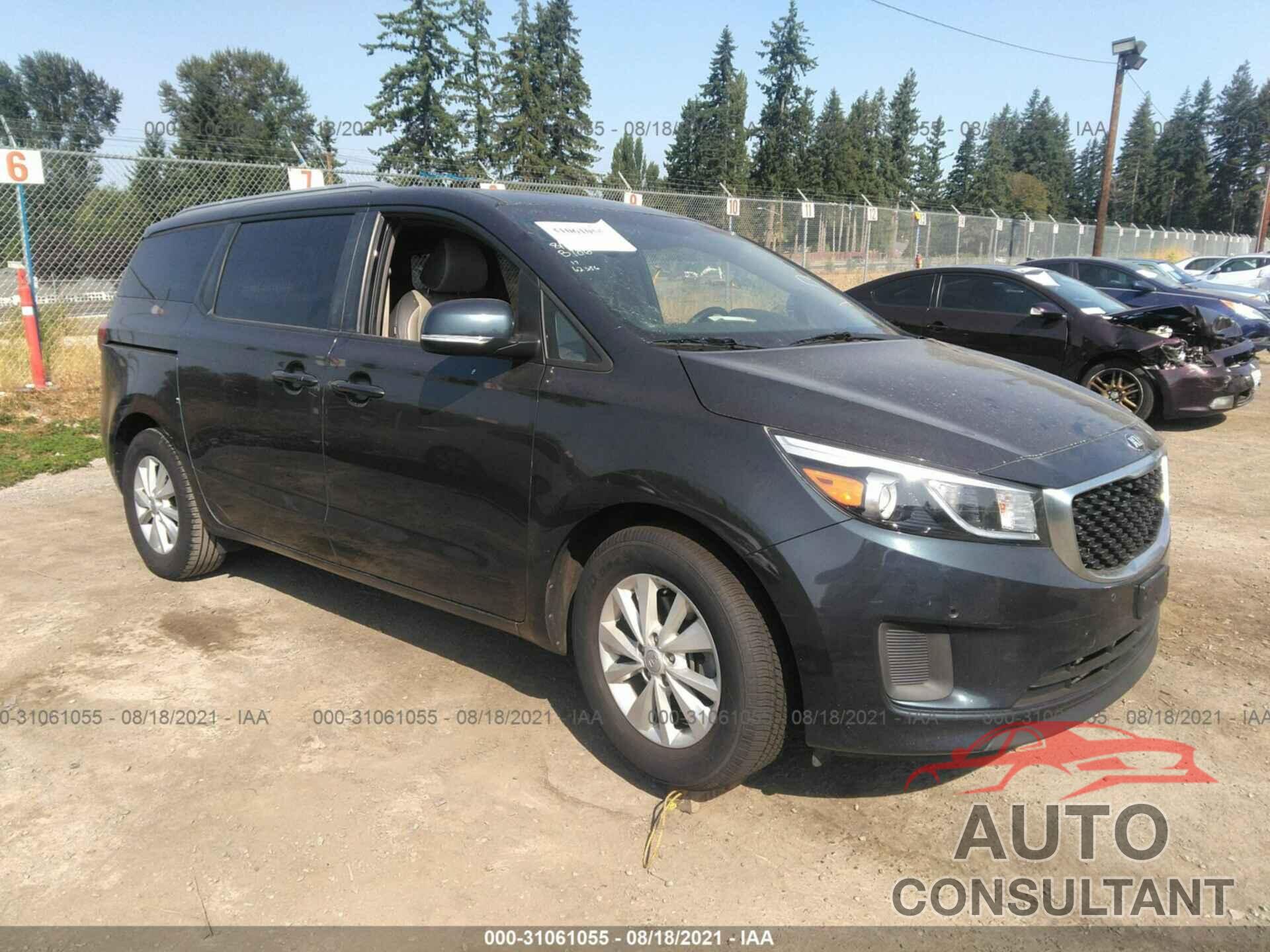 KIA SEDONA 2017 - KNDMB5C16H6244242