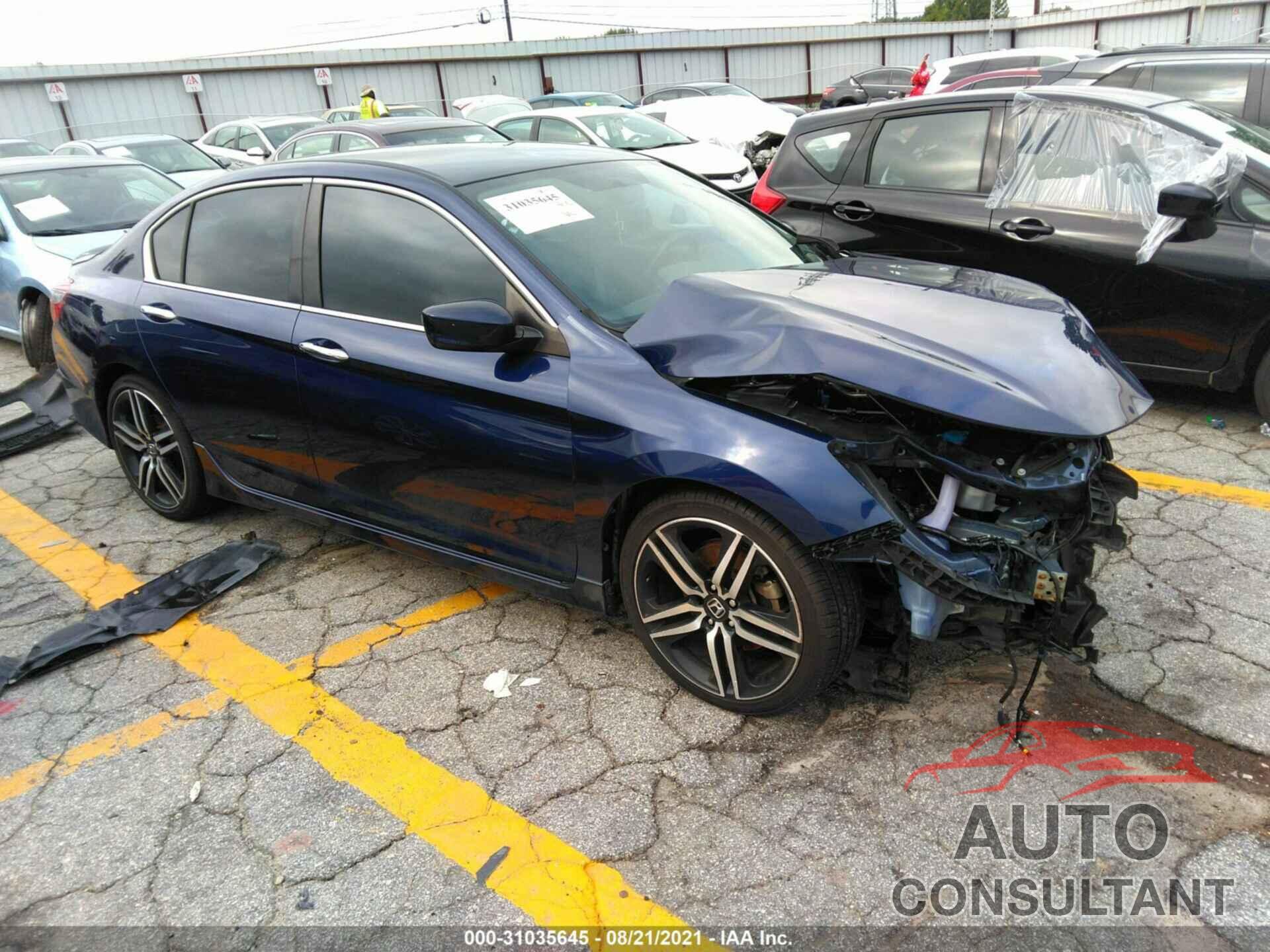 HONDA ACCORD SEDAN 2016 - 1HGCR2F55GA023426