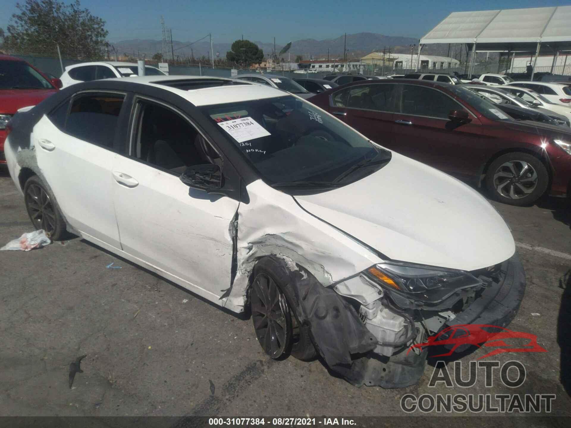 TOYOTA COROLLA 2017 - 5YFBURHE5HP608986