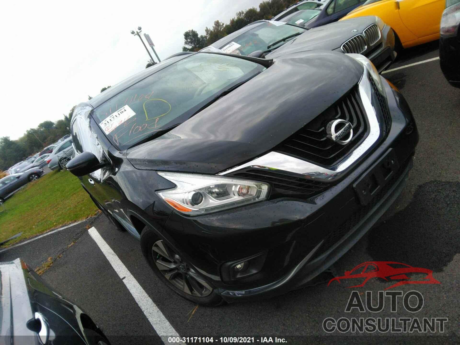 NISSAN MURANO 2017 - 5N1AZ2MH6HN138223