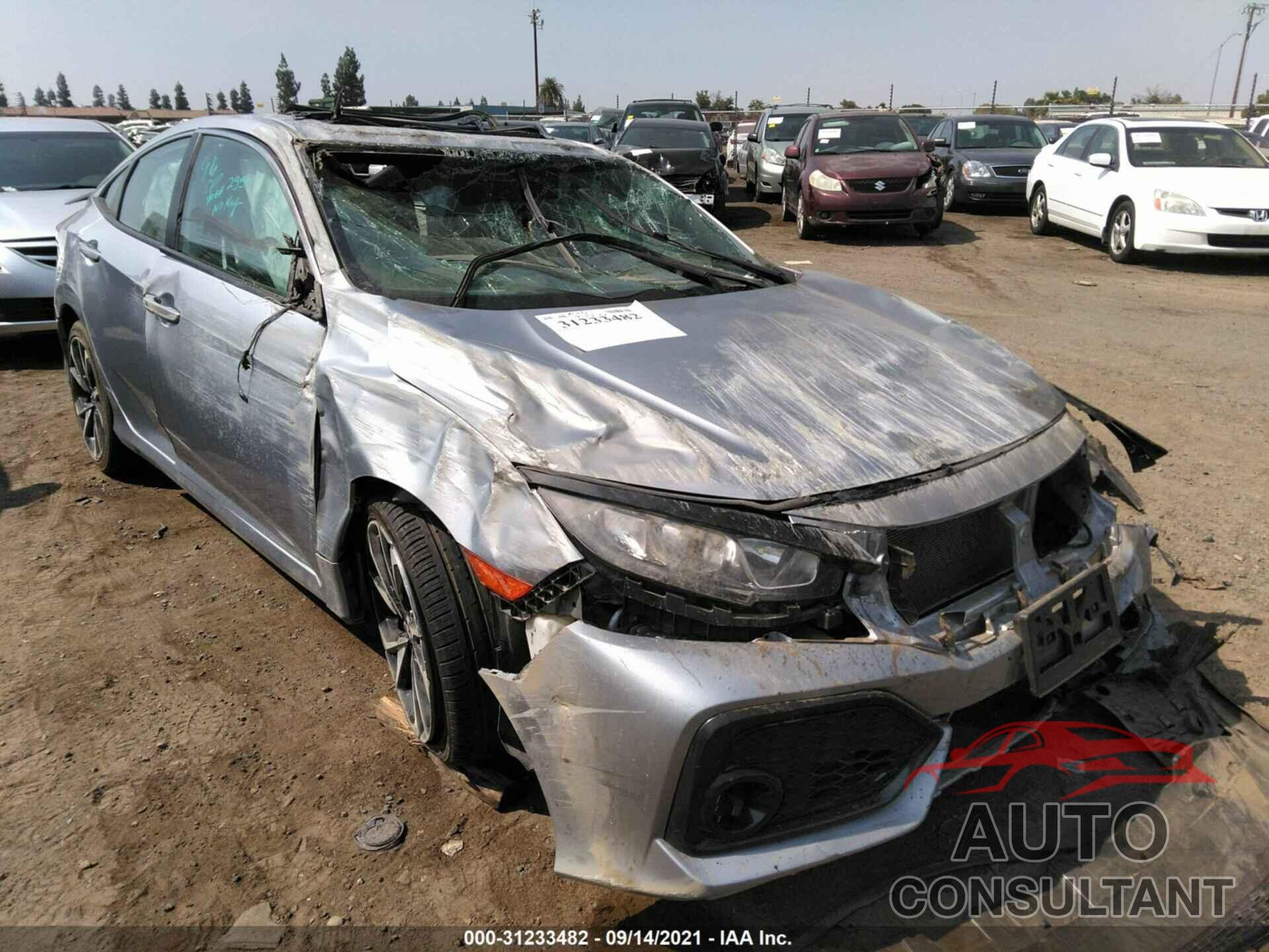 HONDA CIVIC SEDAN 2017 - 2HGFC1E58HH703396