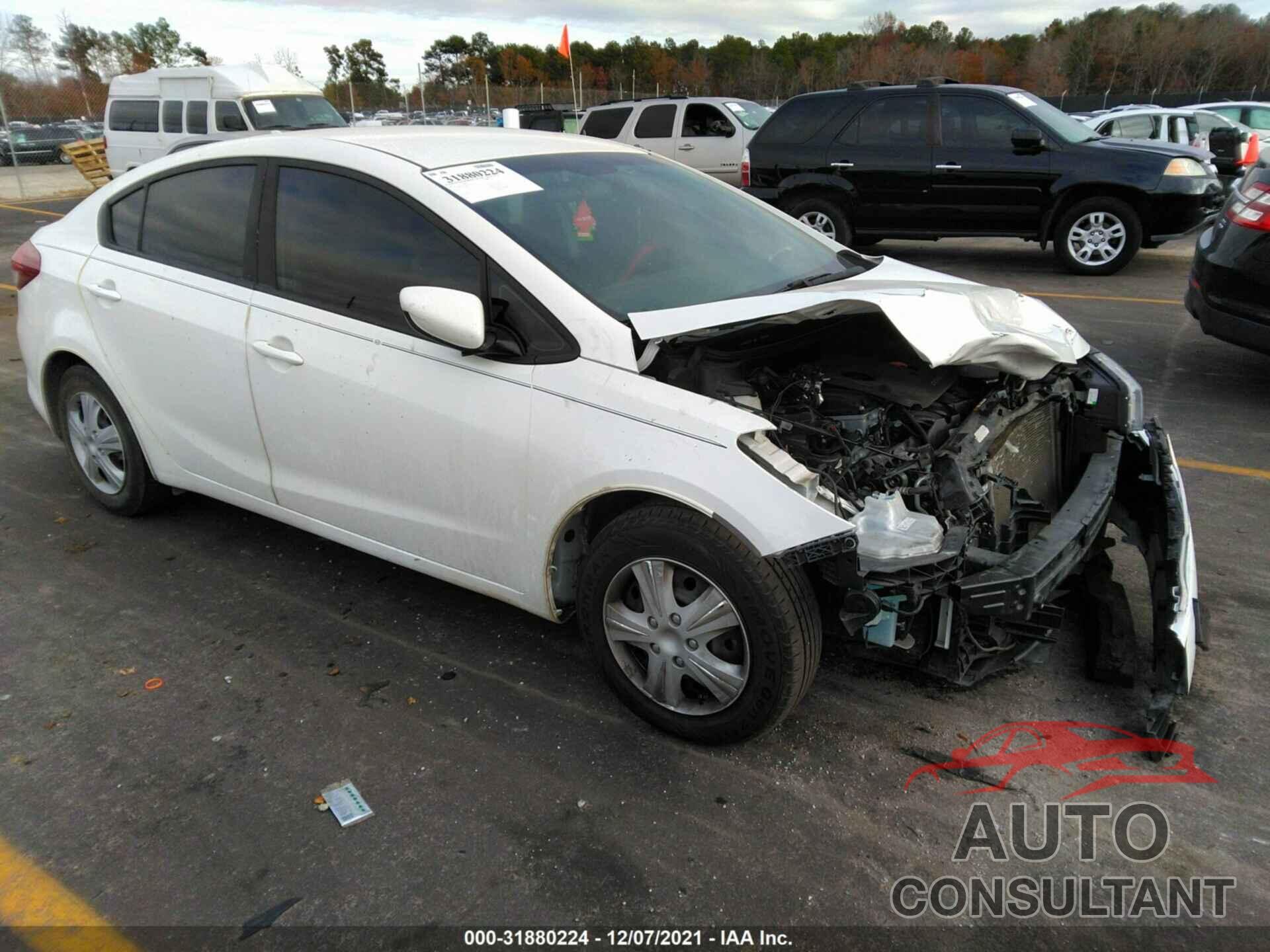 KIA FORTE 2017 - 3KPFK4A79HE029118