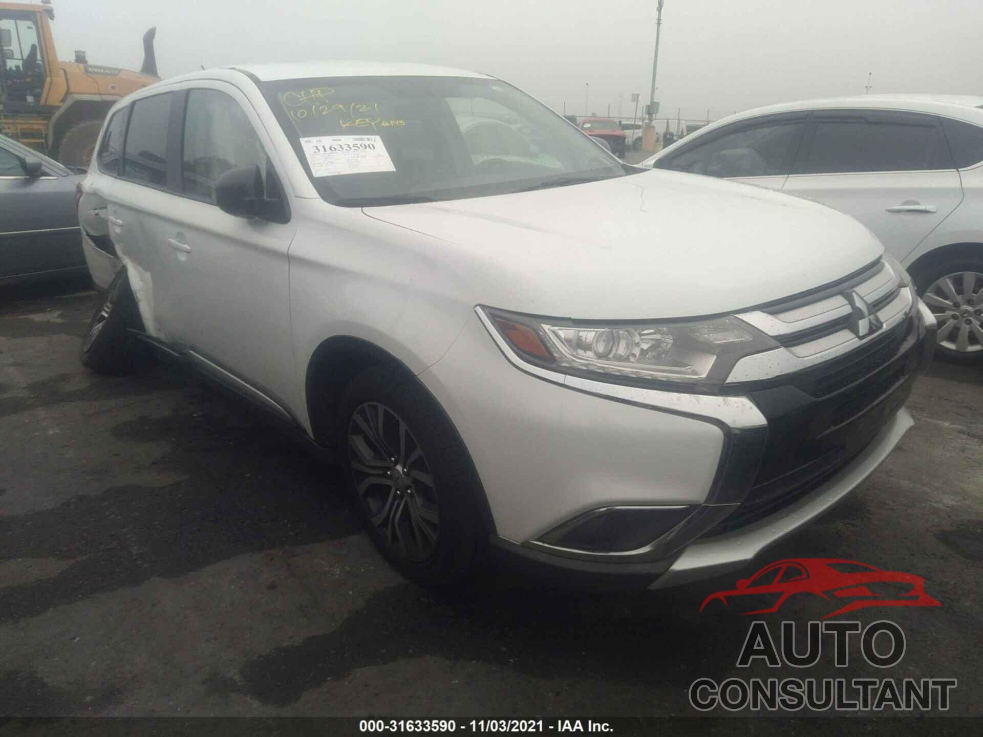 MITSUBISHI OUTLANDER 2016 - JA4AD2A39GZ038596