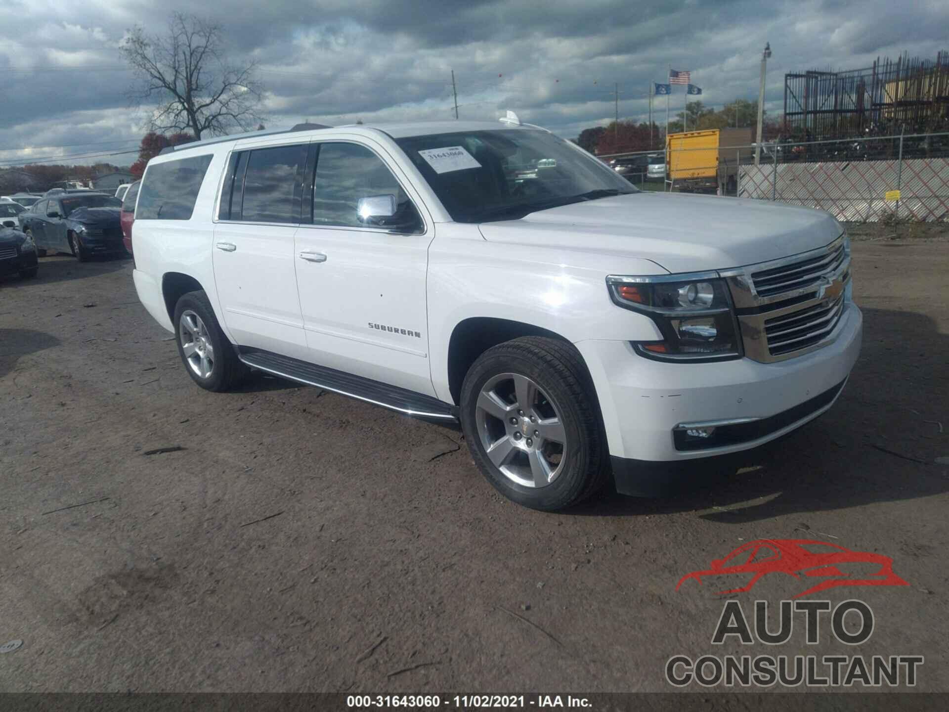 CHEVROLET SUBURBAN 2020 - 1GNSCJKCXLR210139