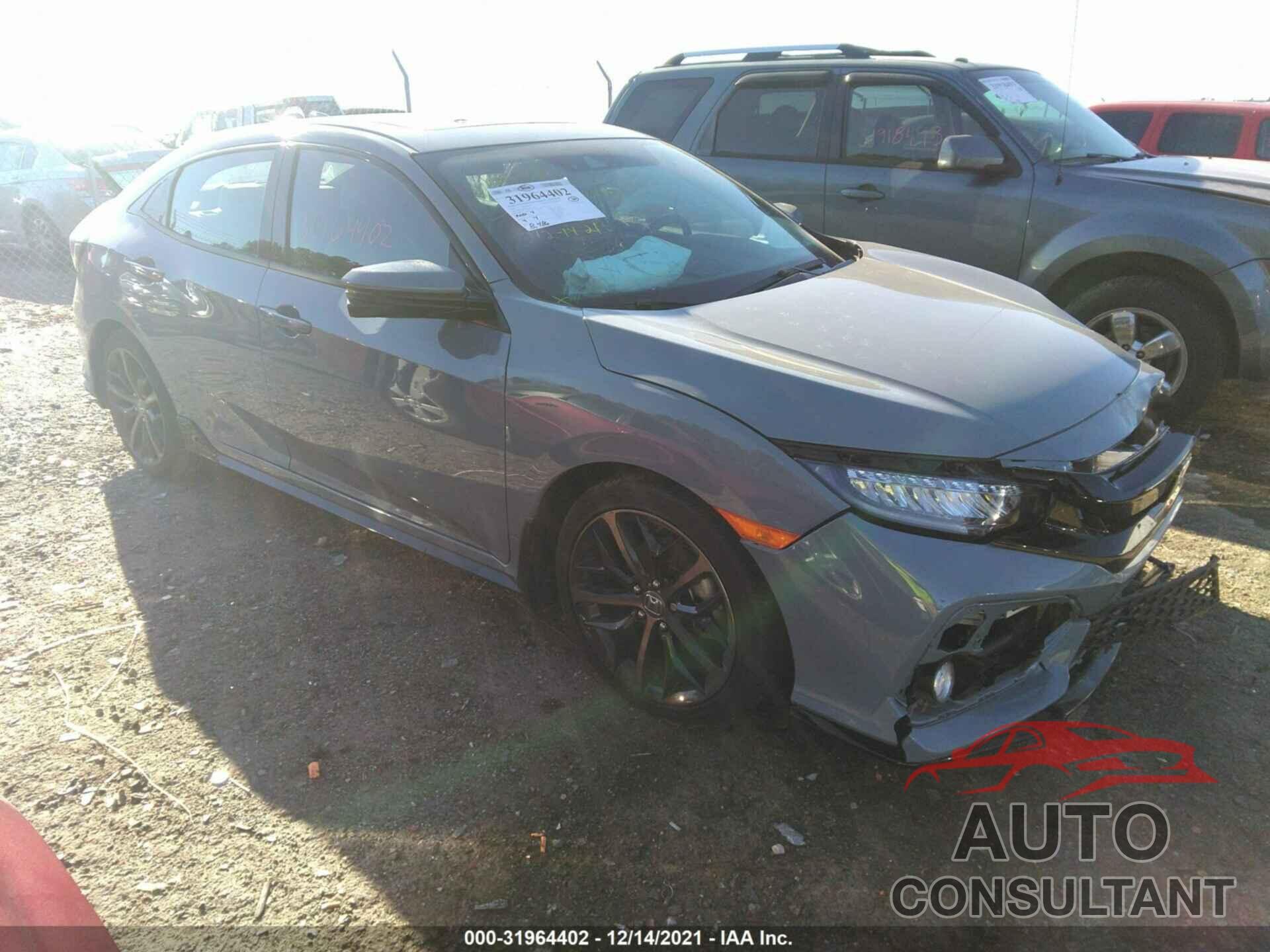 HONDA CIVIC HATCHBACK 2021 - SHHFK7H99MU211364