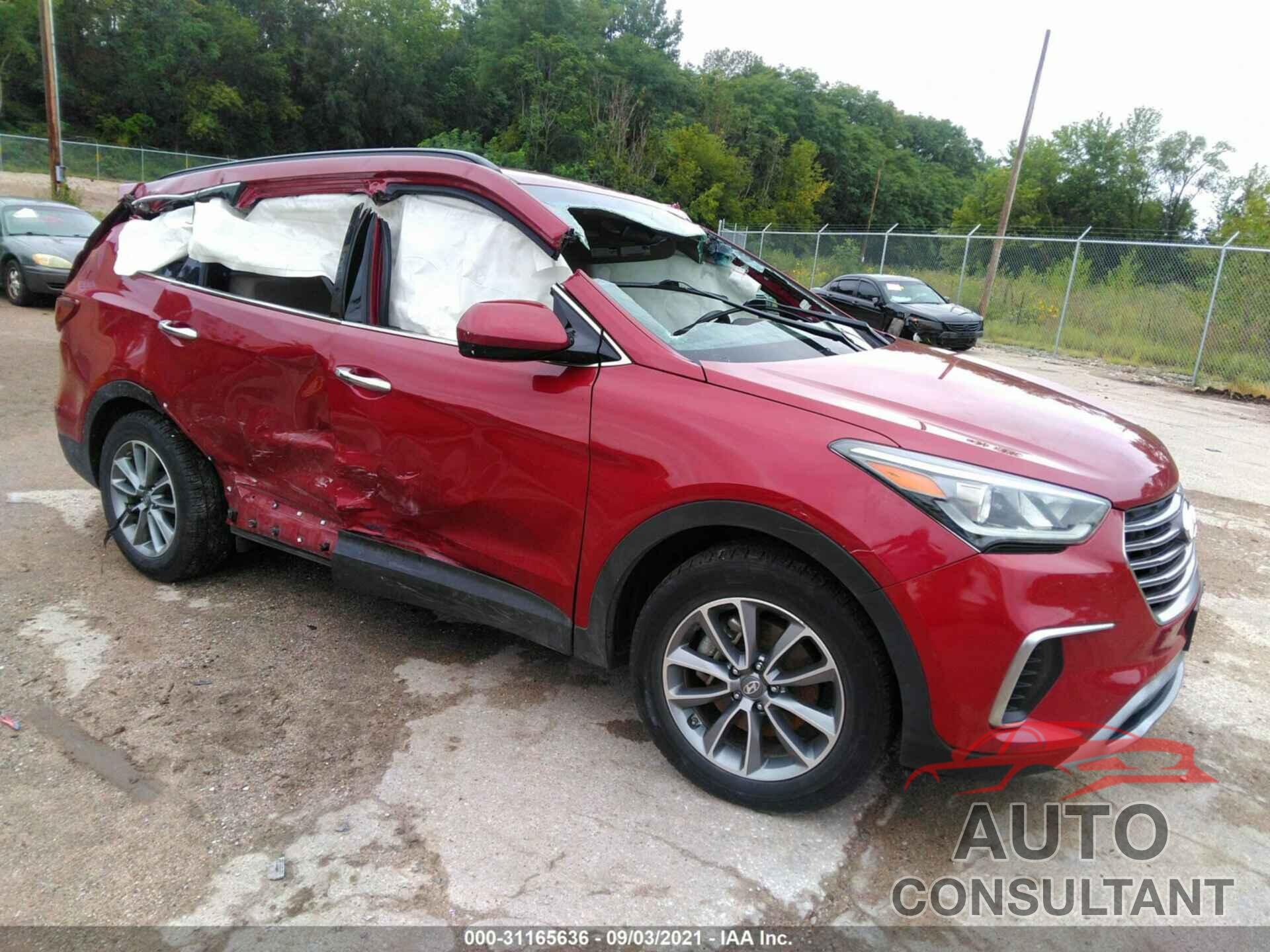 HYUNDAI SANTA FE 2018 - KM8SMDHF1JU272625
