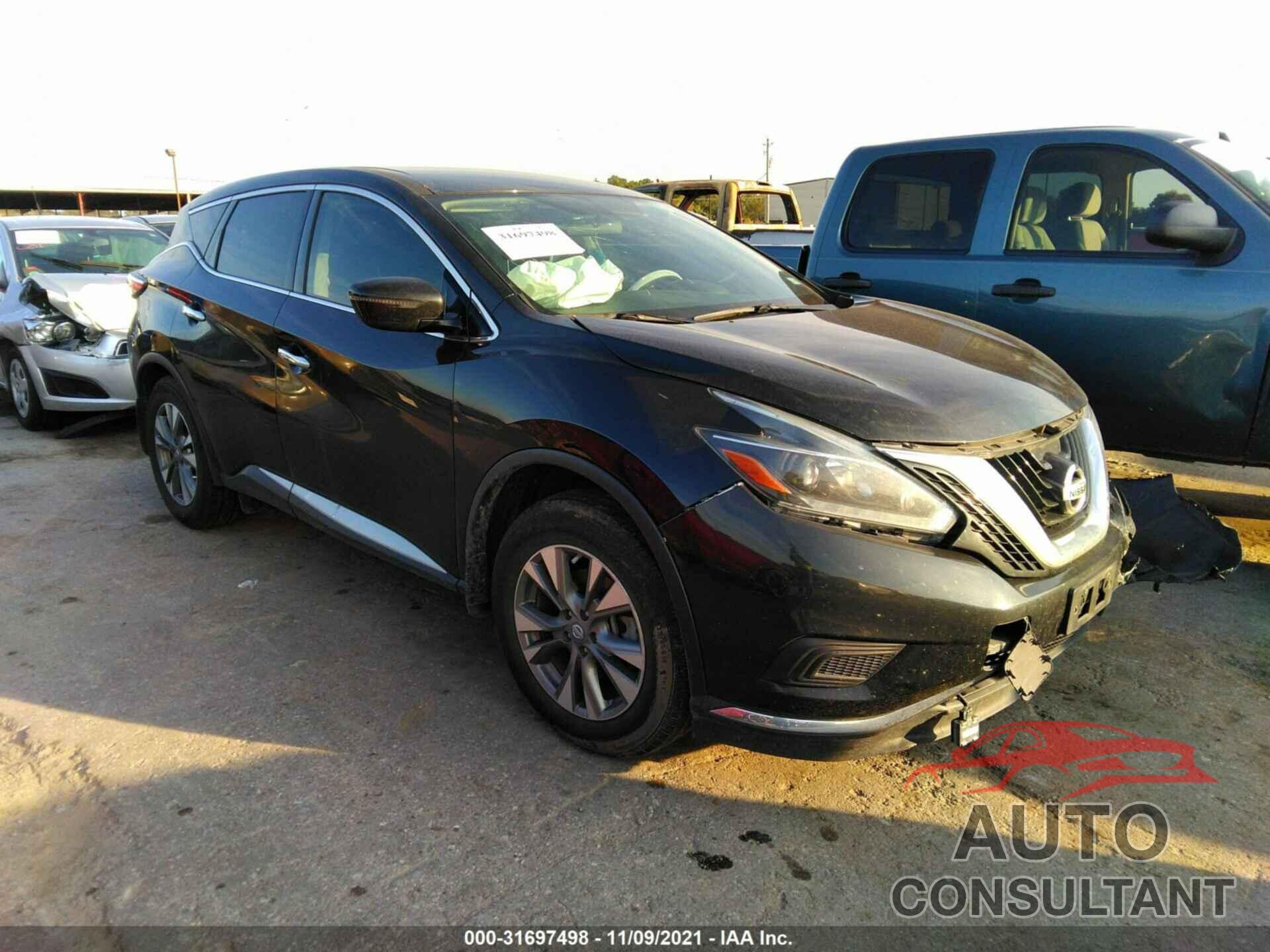 NISSAN MURANO 2018 - 5N1AZ2MG6JN138476