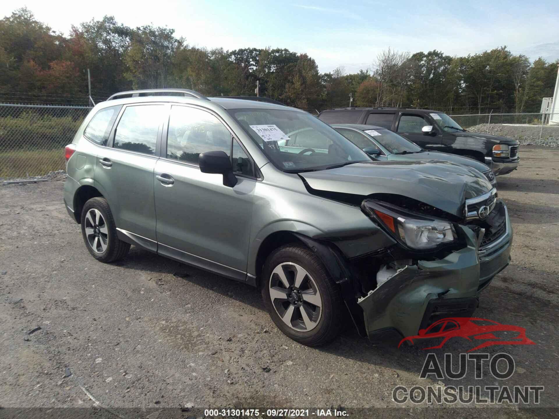 SUBARU FORESTER 2018 - JF2SJABC0JH469189