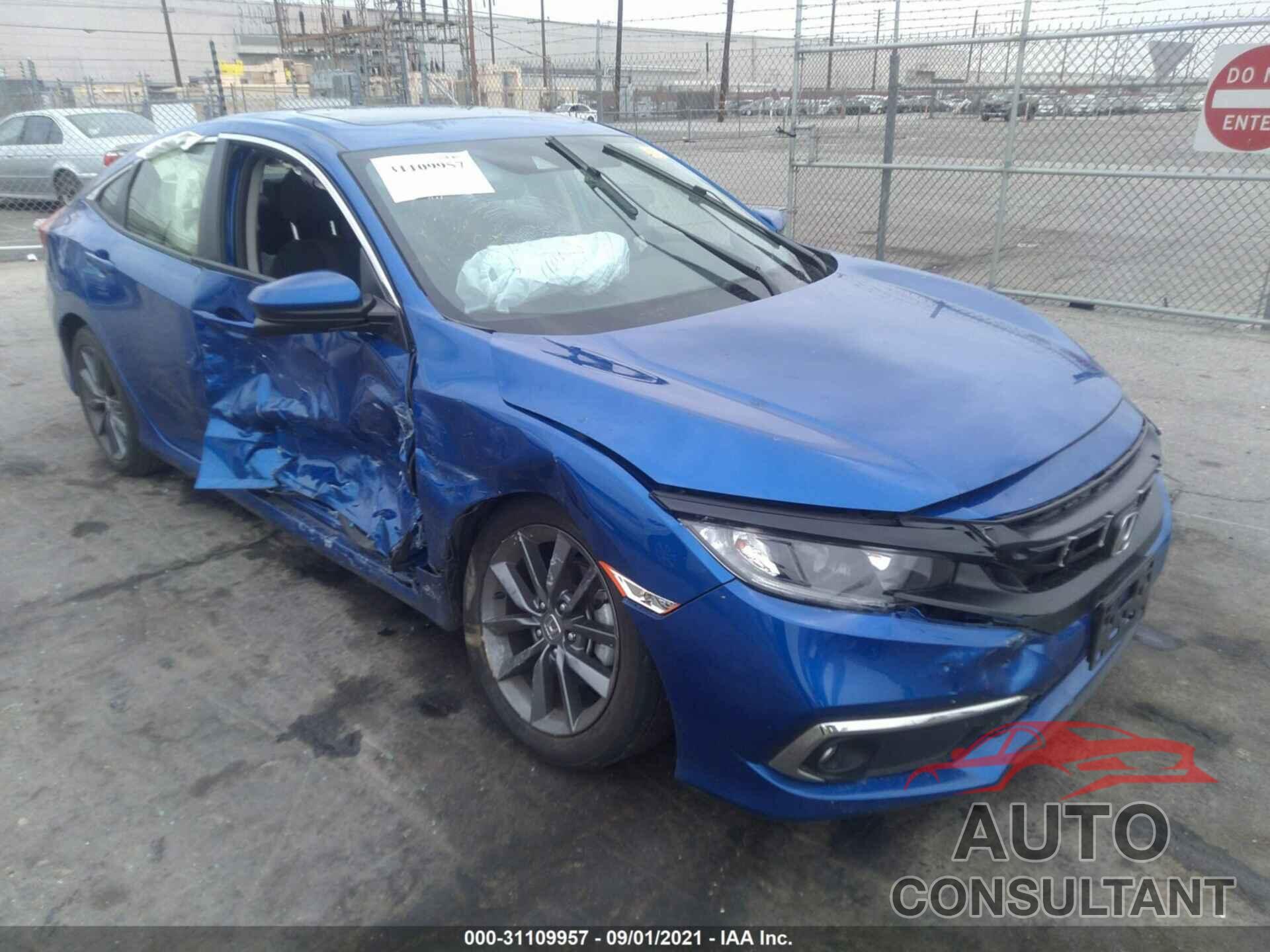 HONDA CIVIC SEDAN 2019 - JHMFC1F33KX009437