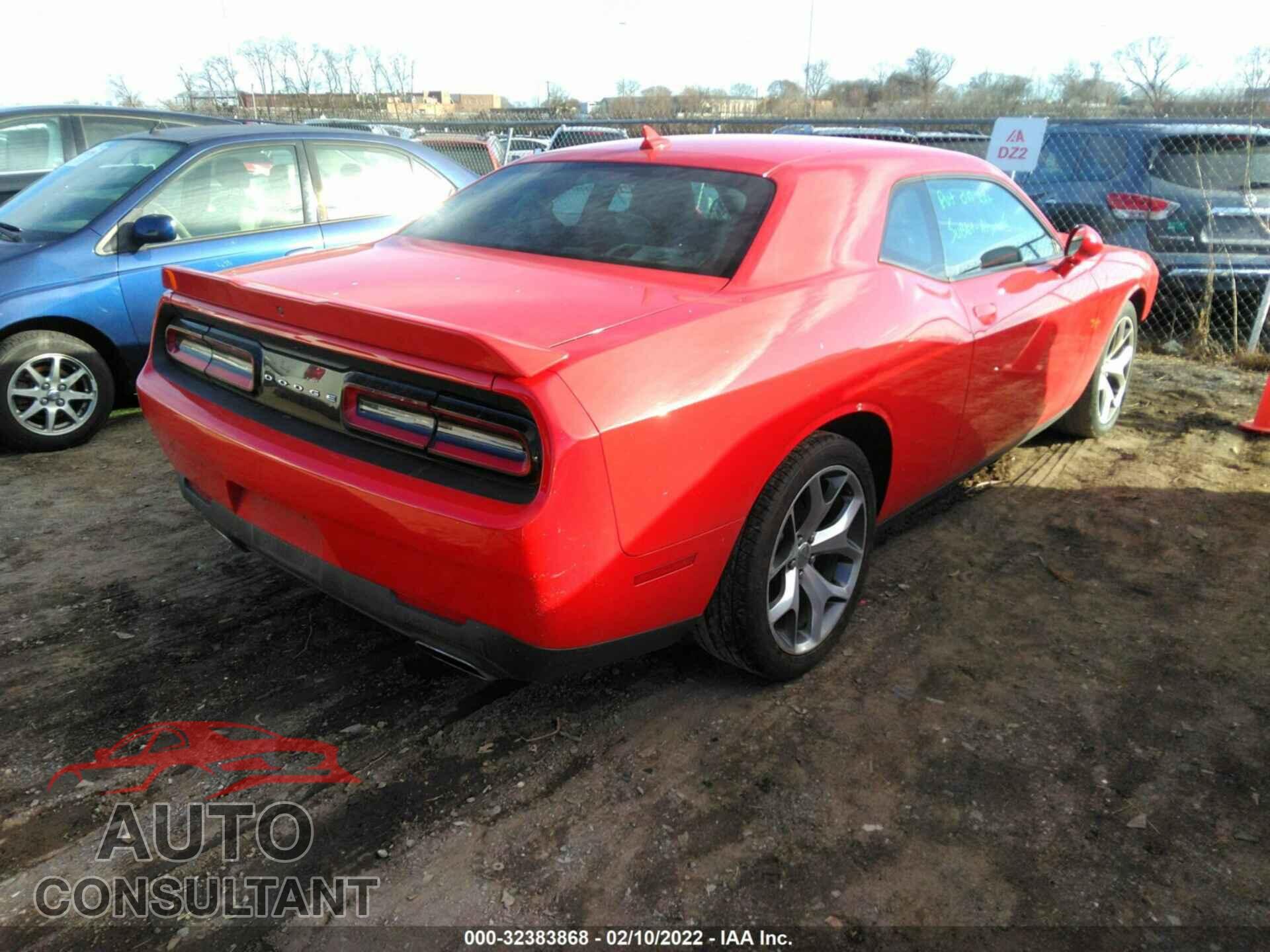 DODGE CHALLENGER 2016 - 2C3CDZAG9GH225478