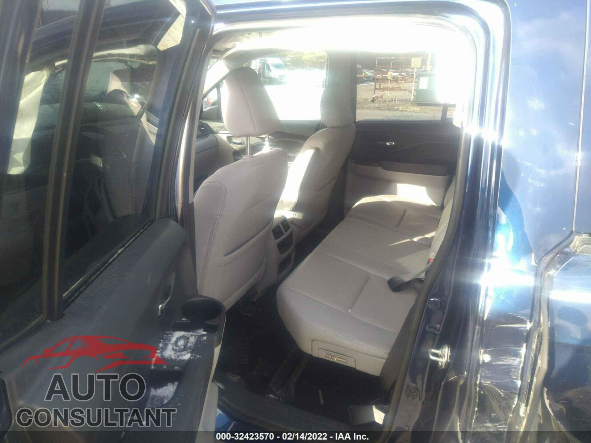 HONDA RIDGELINE 2017 - 5FPYK3F56HB006178