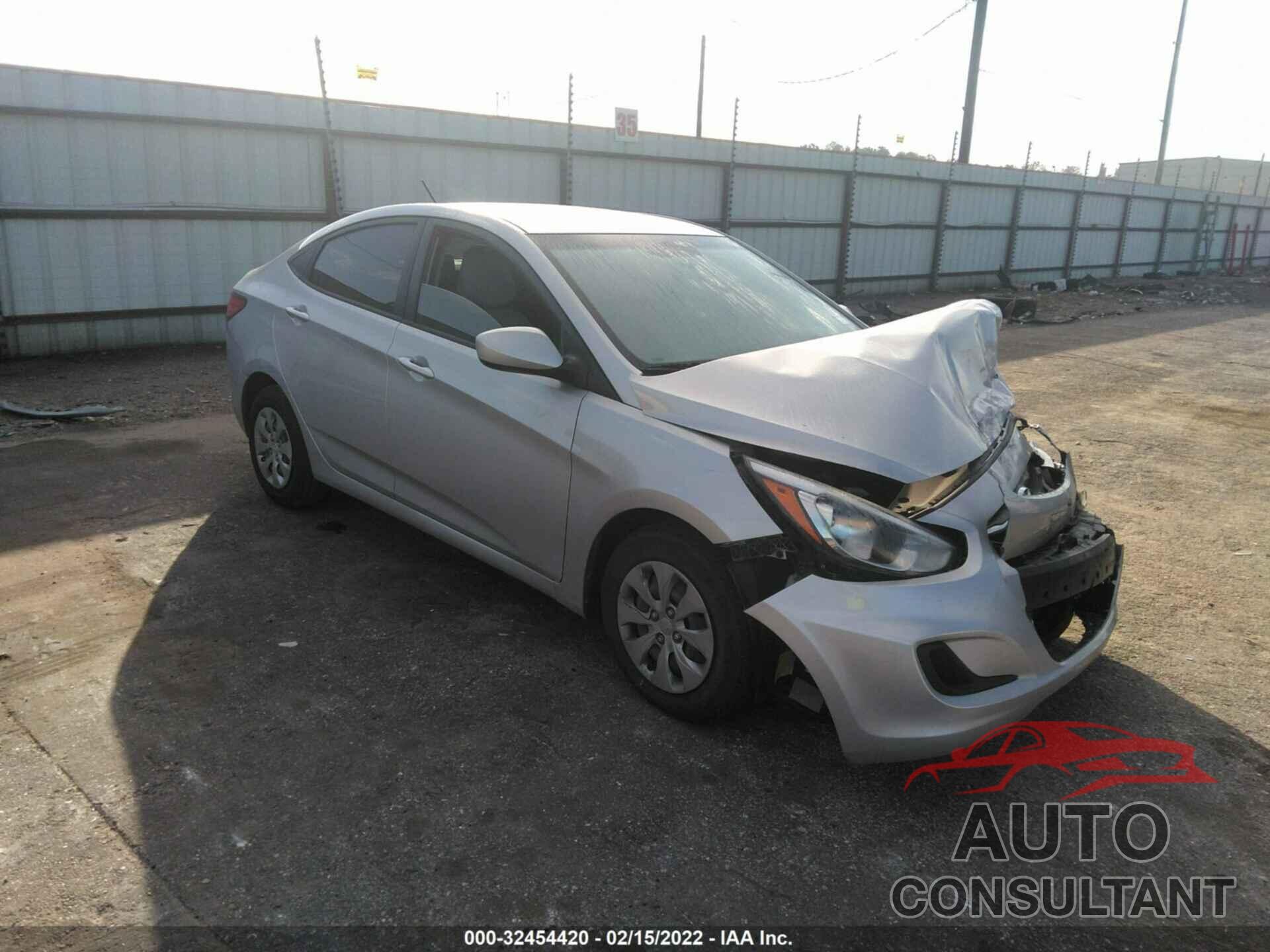 HYUNDAI ACCENT 2016 - KMHCT4AEXGU064020