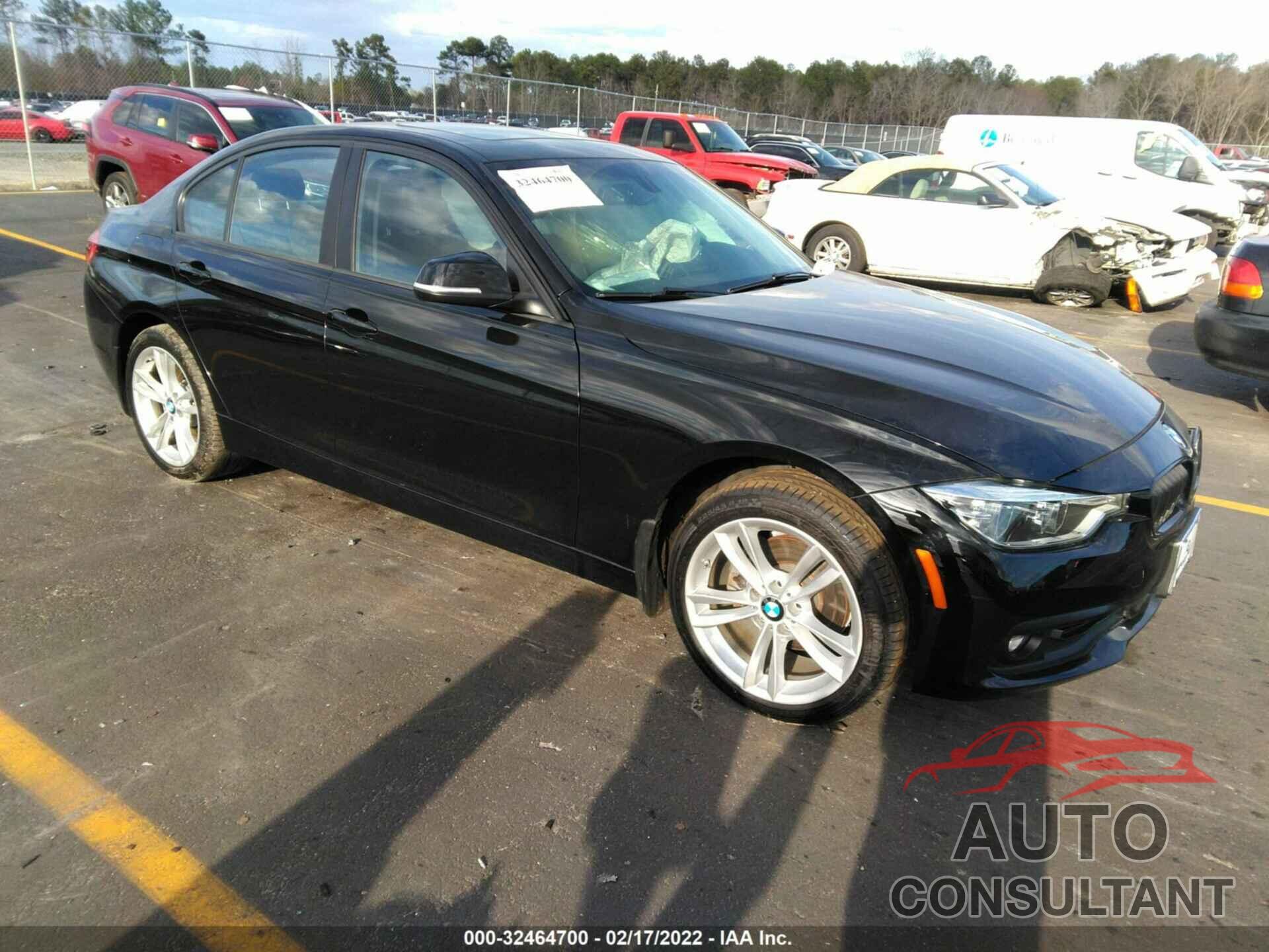 BMW 3 SERIES 2018 - WBA8E5G57JNV03092