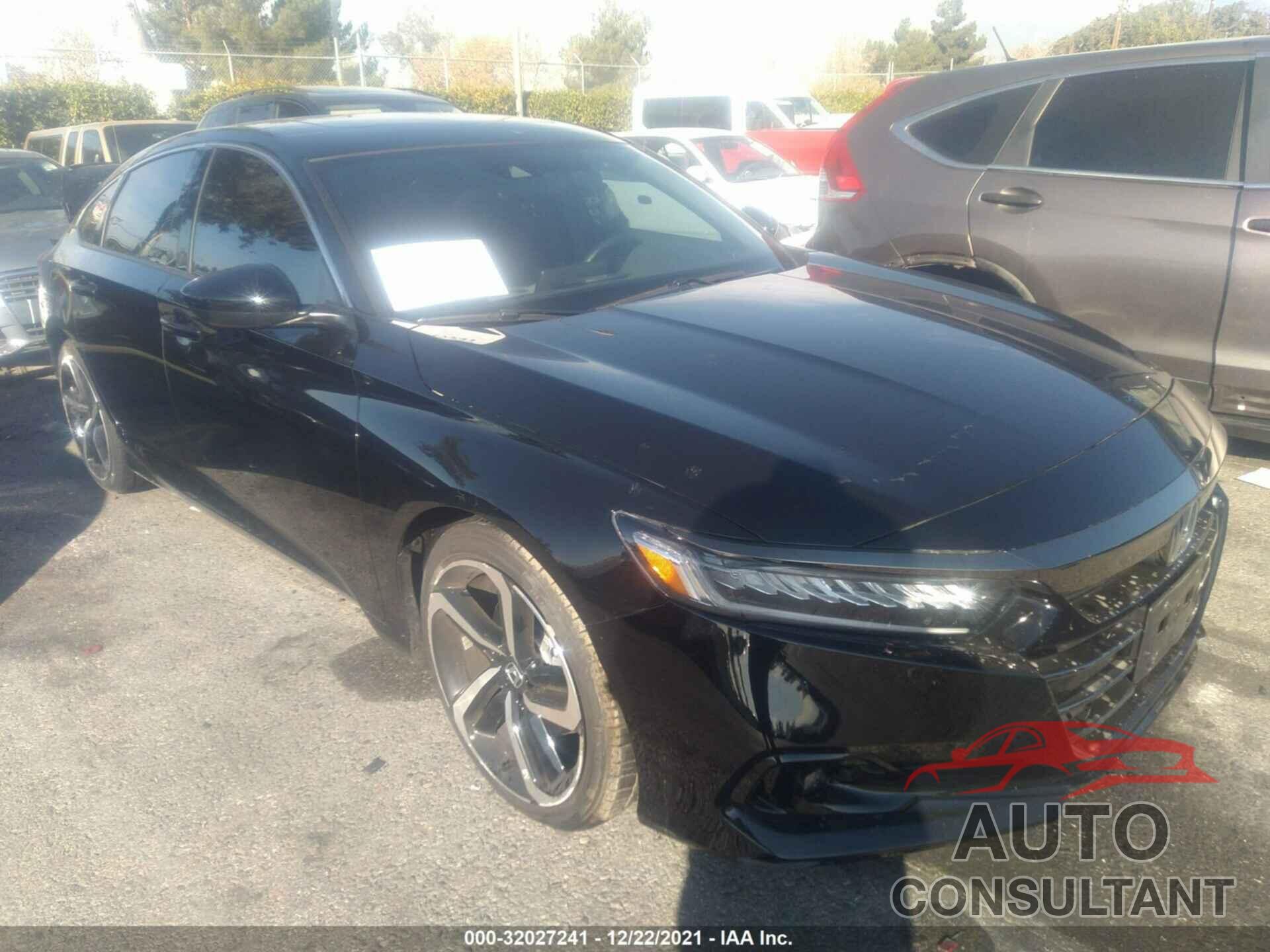 HONDA ACCORD SEDAN 2021 - 1HGCV2F30MA023405