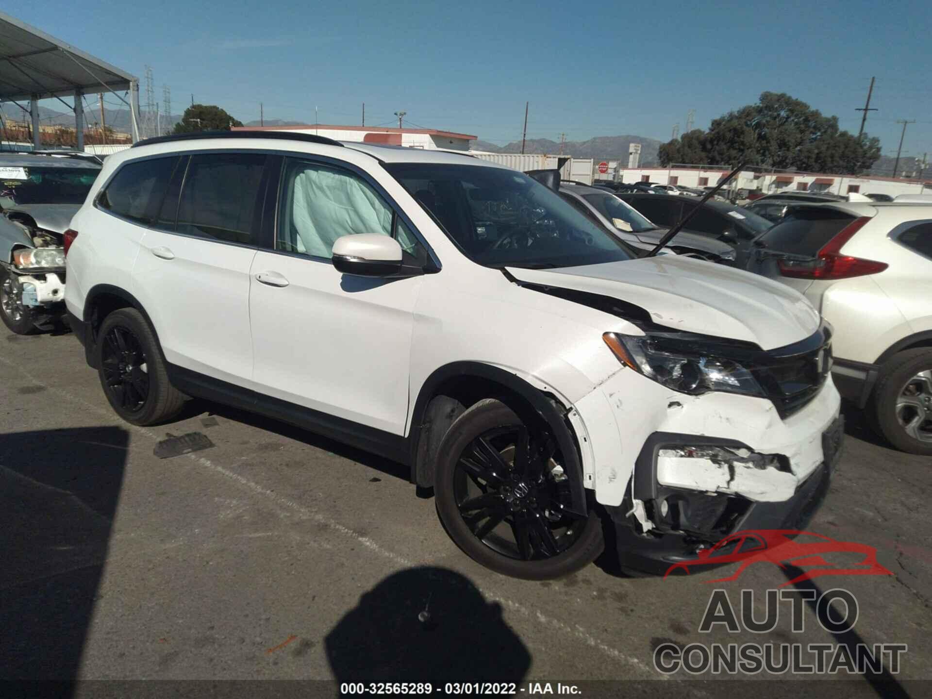 HONDA PILOT 2021 - 5FNYF5H29MB005189