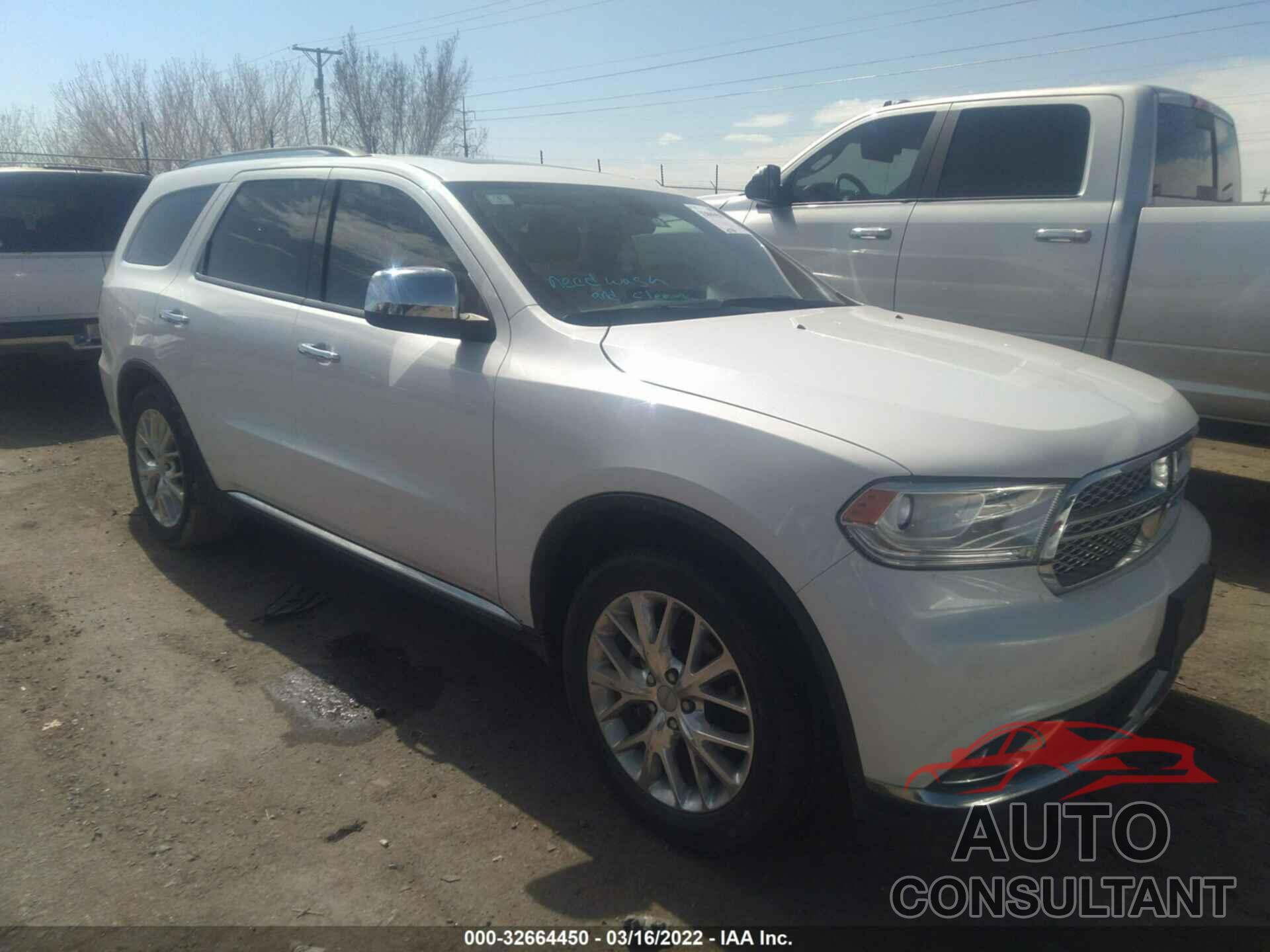 DODGE DURANGO 2017 - 1C4RDHAG2HC690088