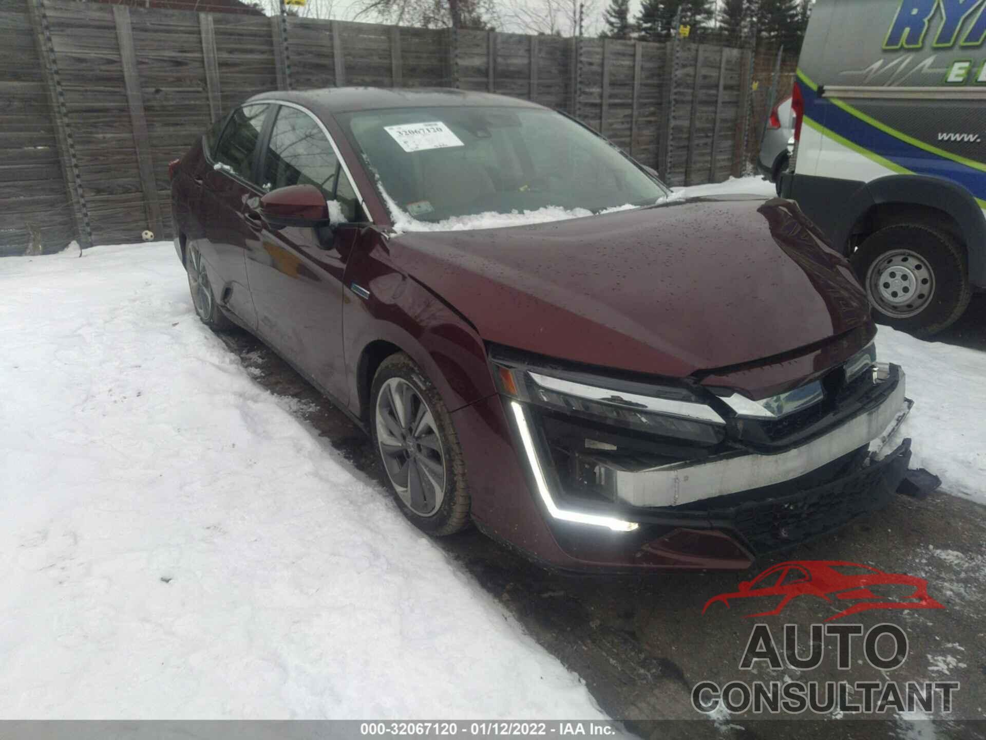 HONDA CLARITY PLUG-IN HYBRID 2018 - JHMZC5F11JC013172