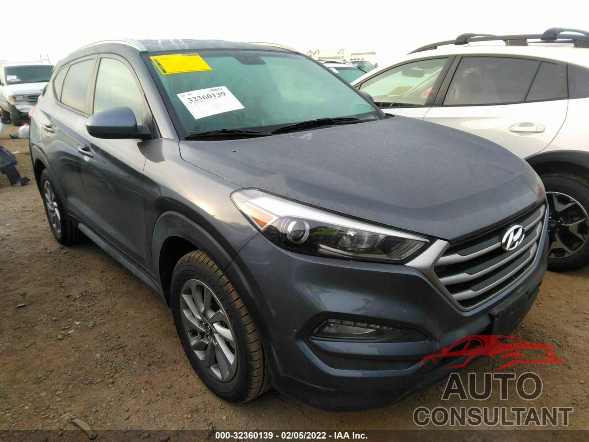 HYUNDAI TUCSON 2018 - KM8J3CA45JU745511