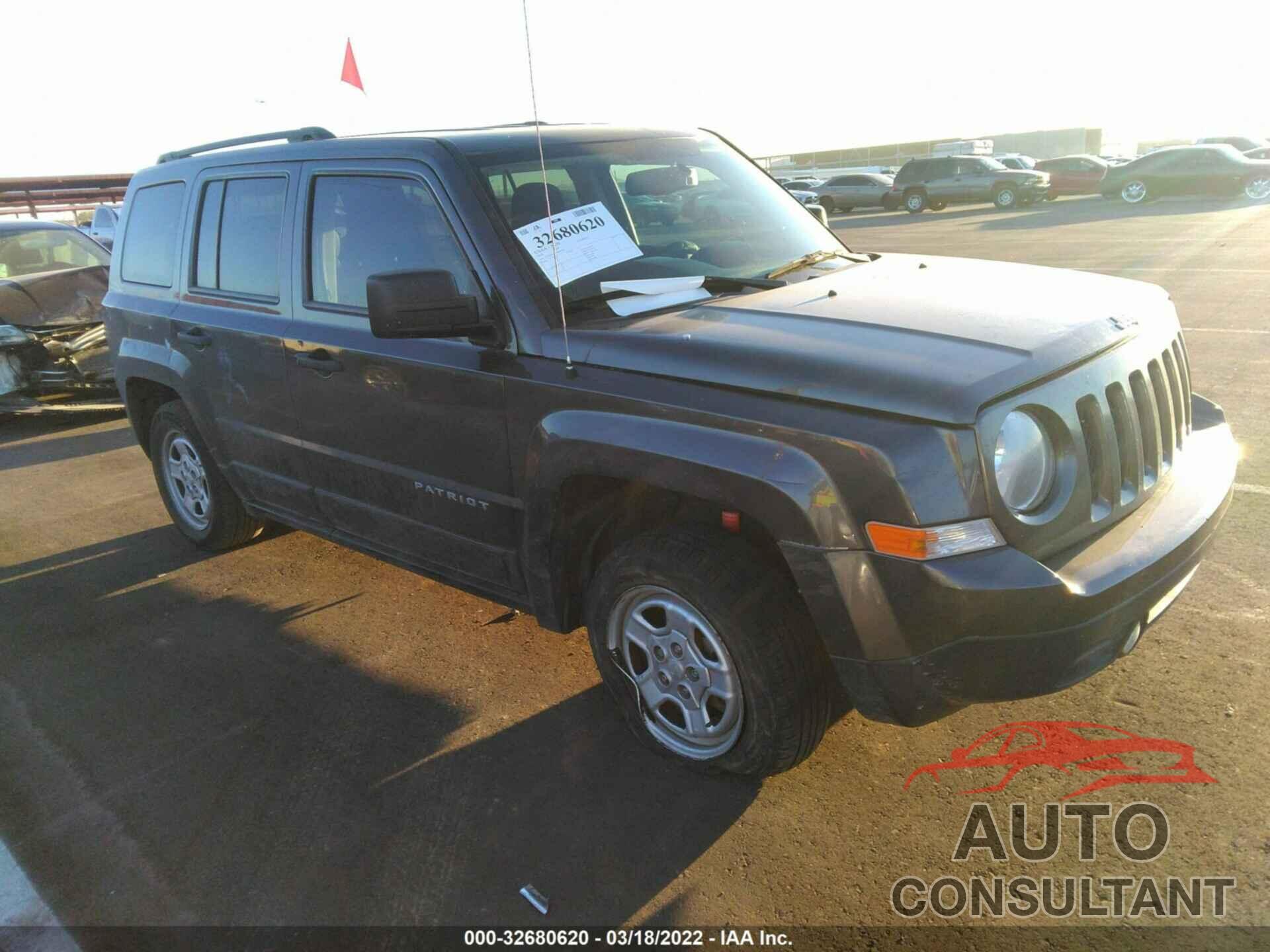 JEEP PATRIOT 2016 - 1C4NJPBA7GD784746