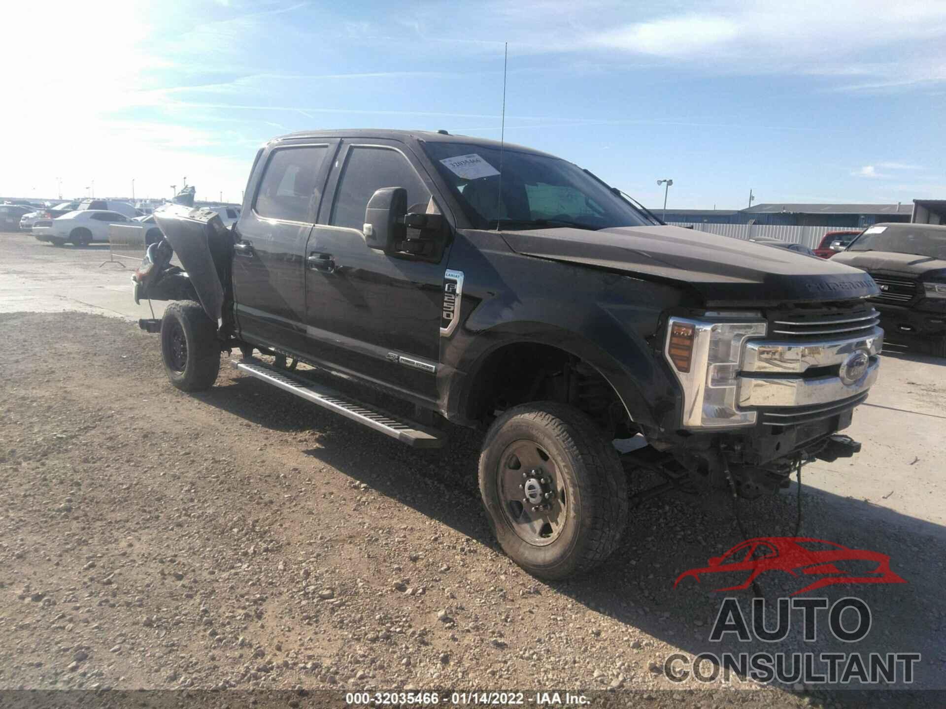 FORD SUPER DUTY F-250 SRW 2018 - 1FT7W2BT9JEB88859