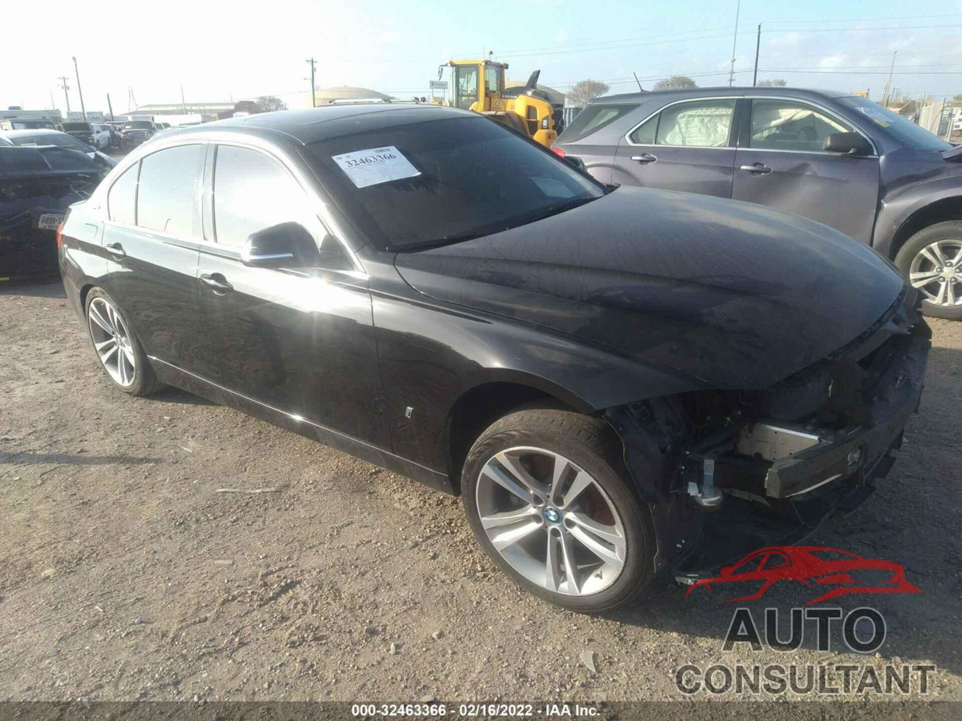 BMW 3 SERIES 2018 - WBA8E1C51JA758858