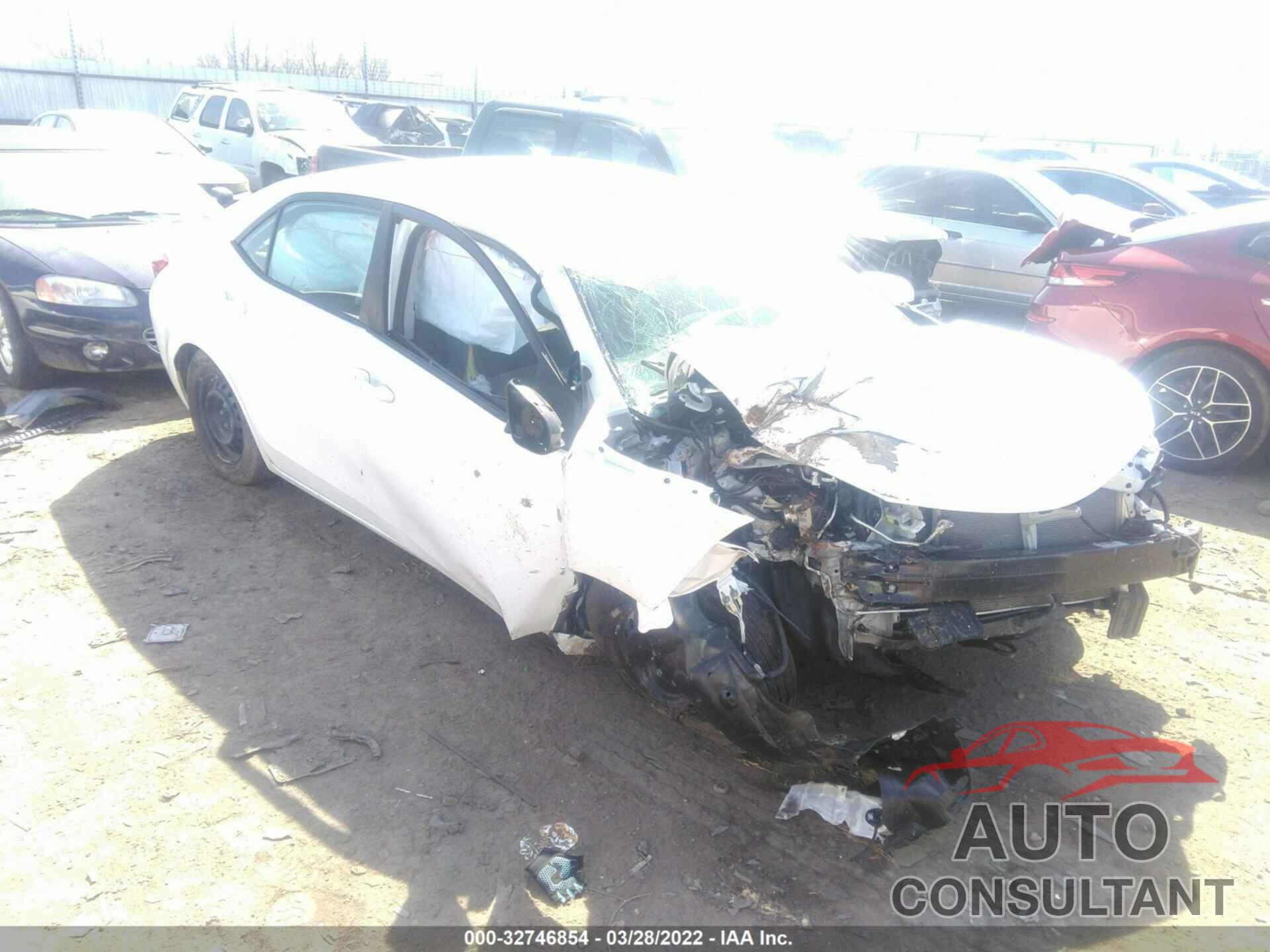 TOYOTA COROLLA 2016 - 5YFBURHE8GP453574