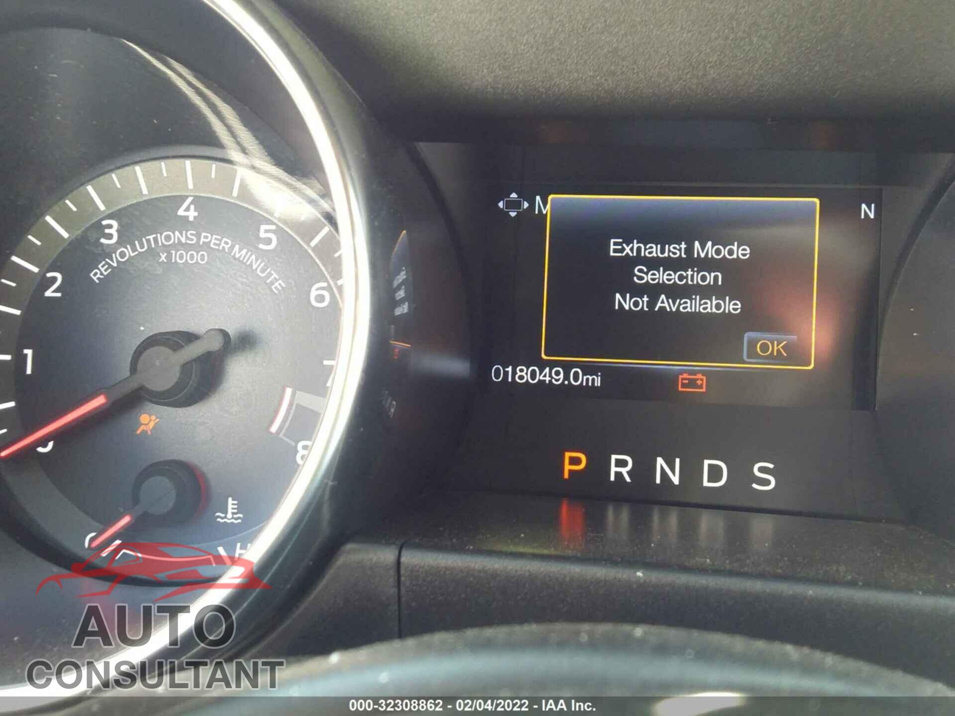 FORD MUSTANG 2019 - 1FA6P8CF3K5167307