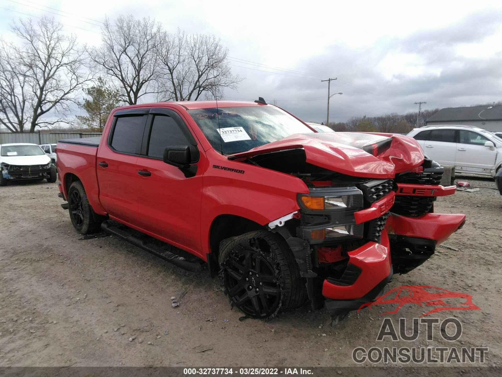 CHEVROLET SILVERADO 1500 2021 - 1GCPYBEK1MZ356987