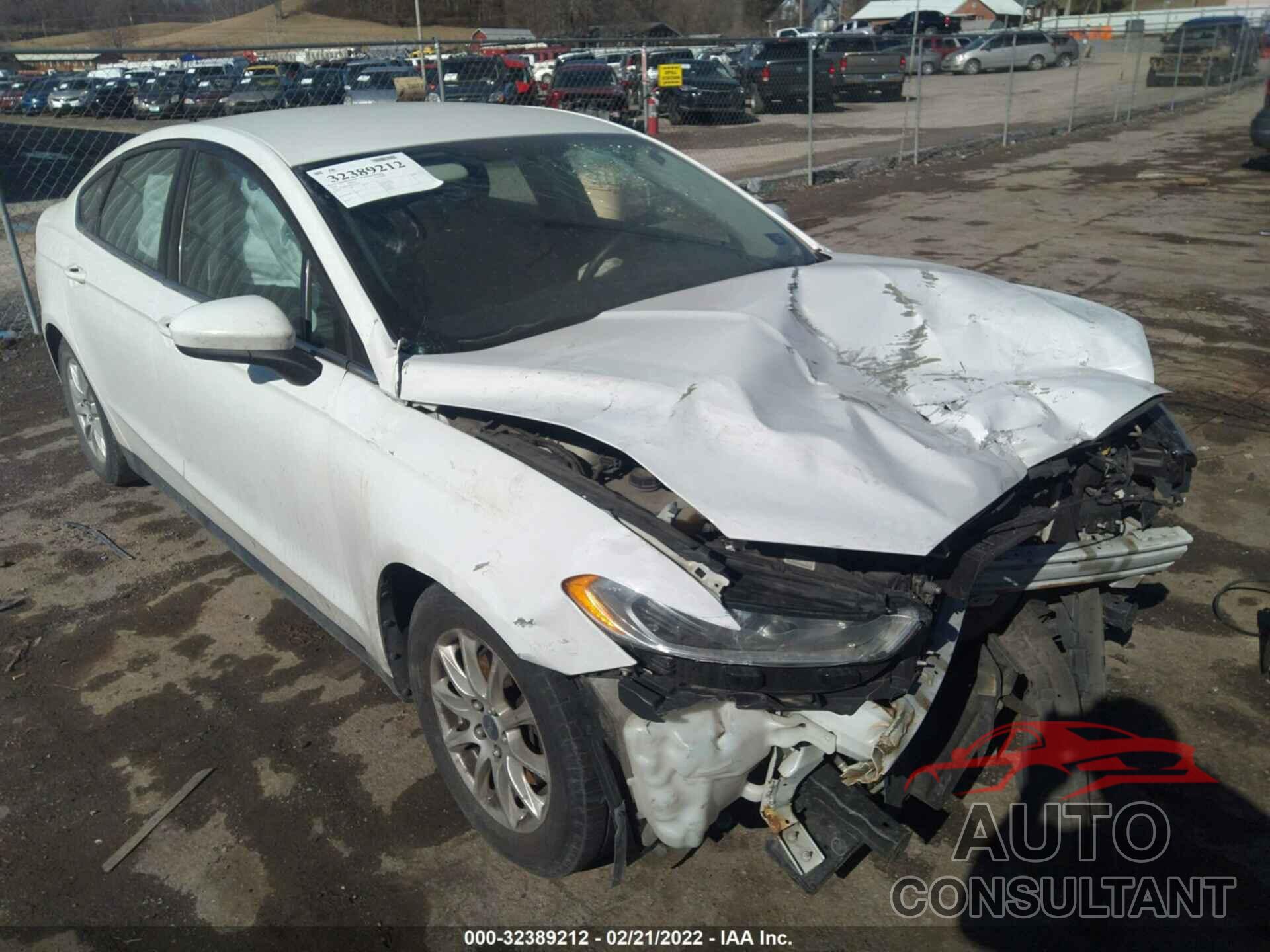 FORD FUSION 2016 - 3FA6P0G78GR244293