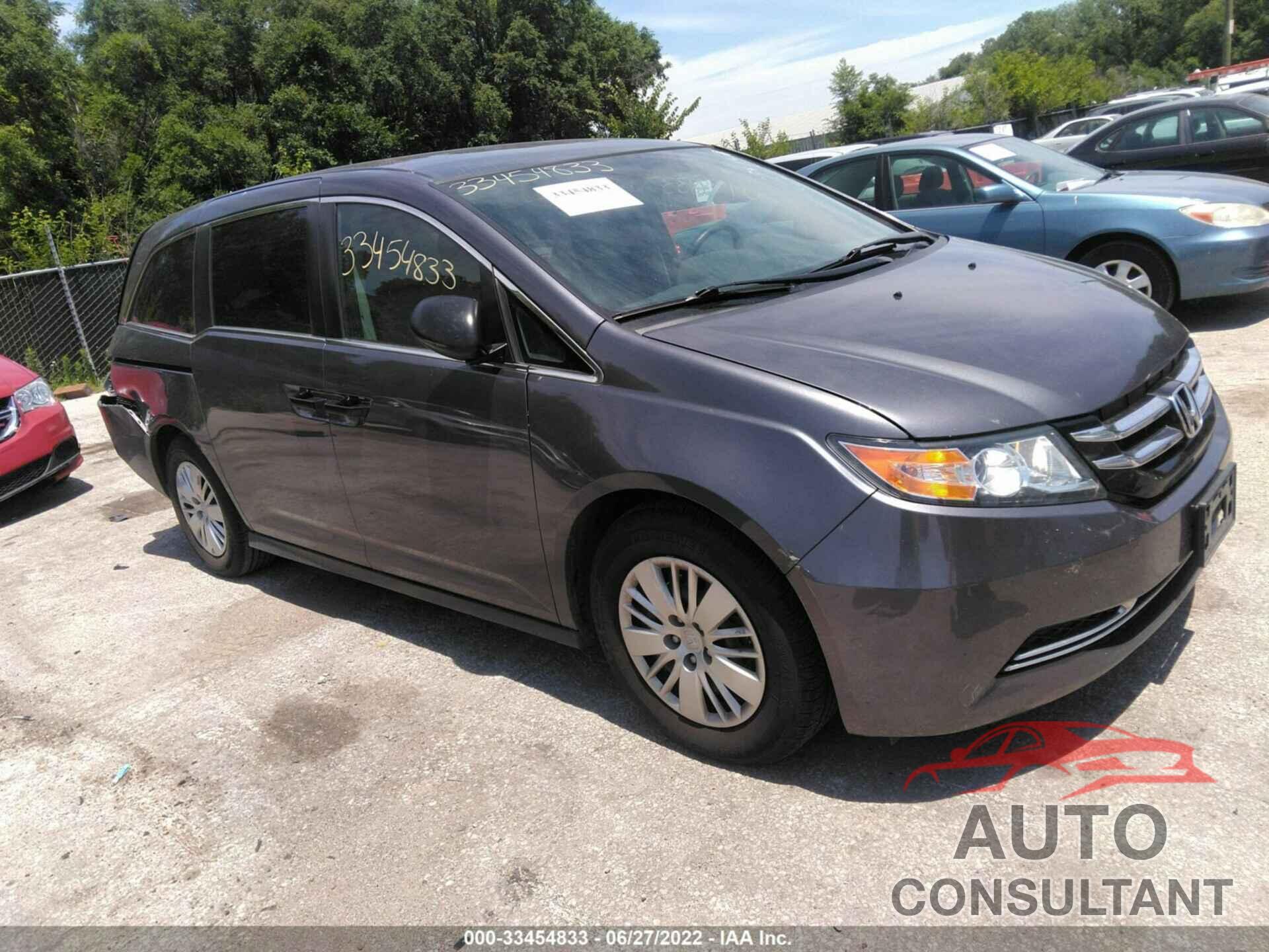 HONDA ODYSSEY 2016 - 5FNRL5H20GB036994