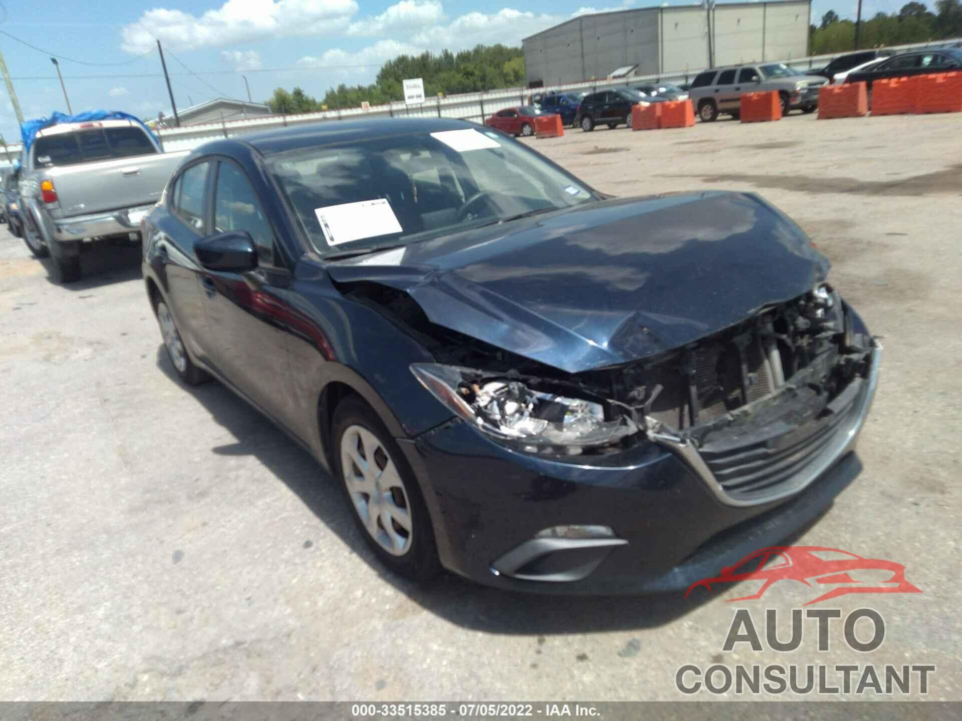 MAZDA MAZDA3 2016 - 3MZBM1T74GM271207