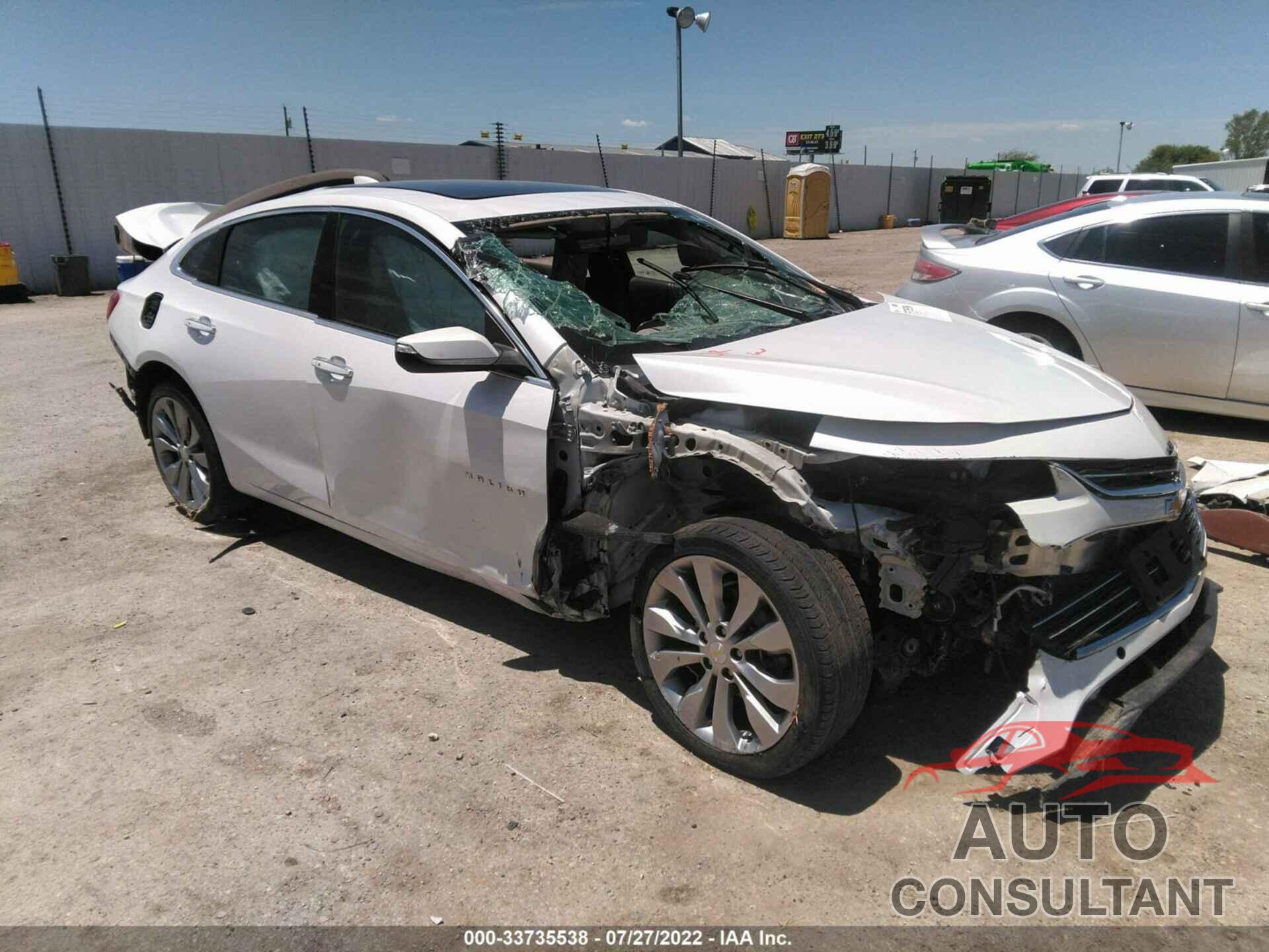 CHEVROLET MALIBU 2018 - 1G1ZE5SX0JF256274