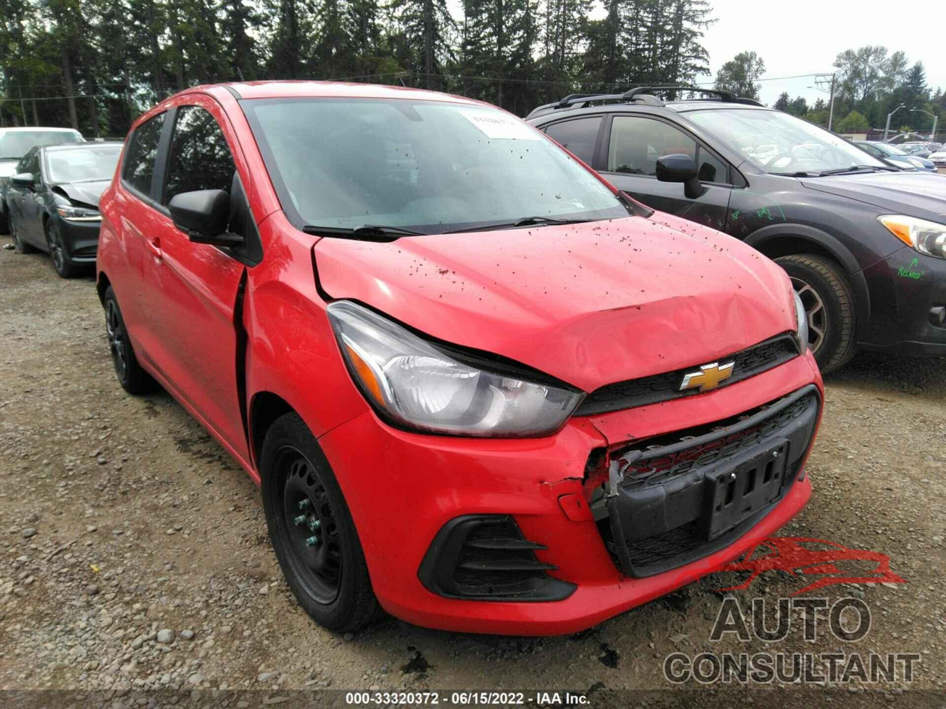 CHEVROLET SPARK 2017 - KL8CB6SA1HC765415