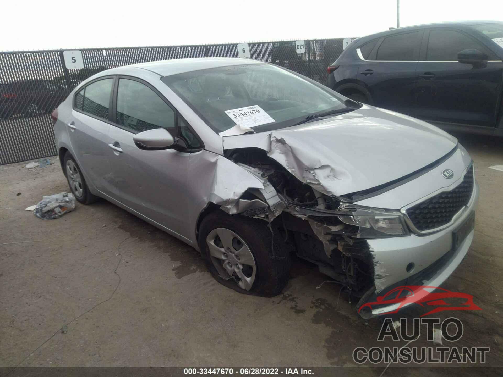 KIA FORTE 2017 - 3KPFK4A77HE061131