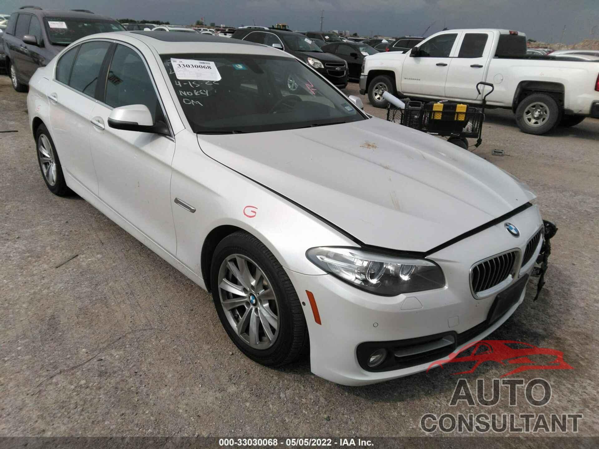 BMW 5 SERIES 2016 - WBA5A5C50GG347950